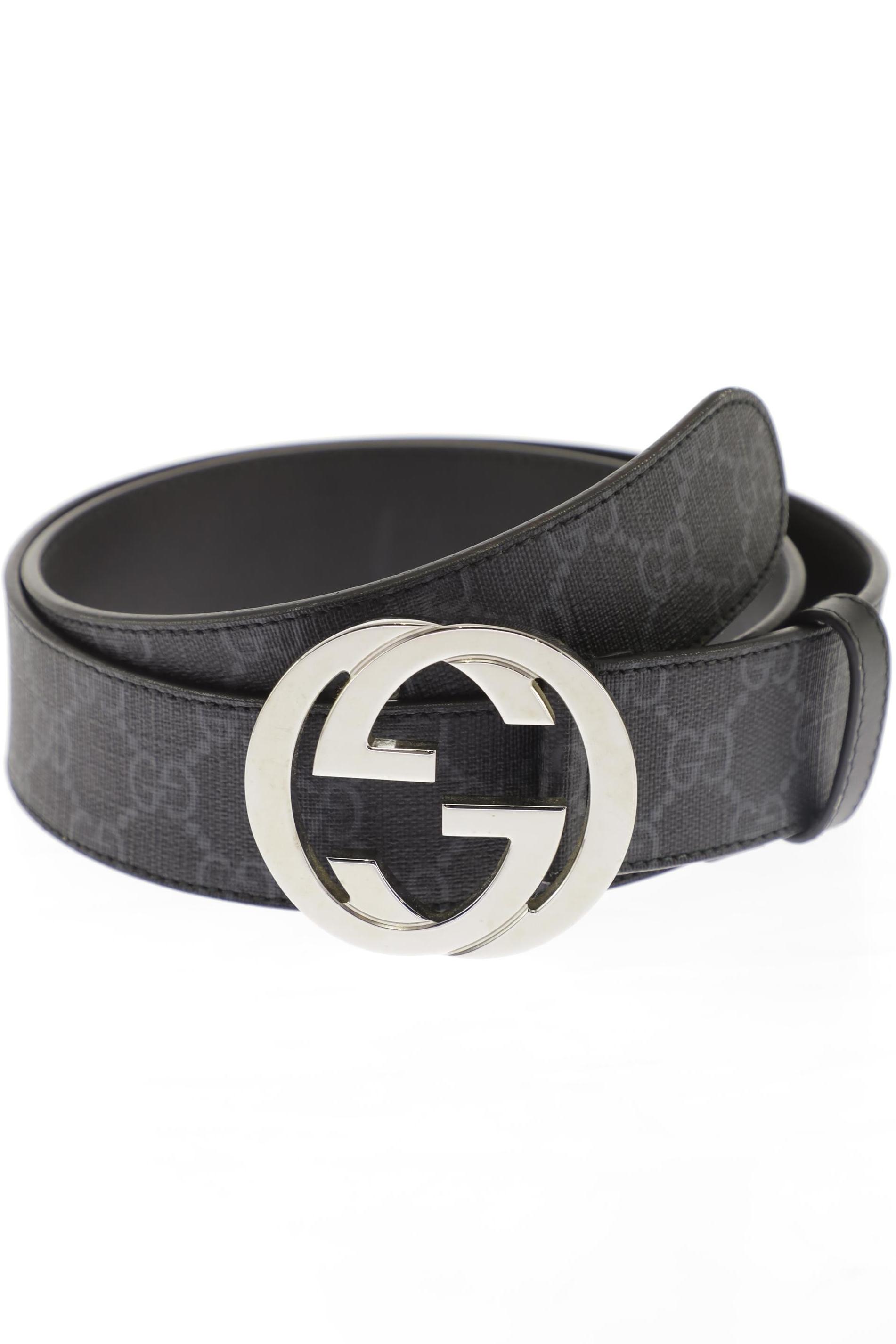 Gucci Herren Gürtel, schwarz, Gr. 90