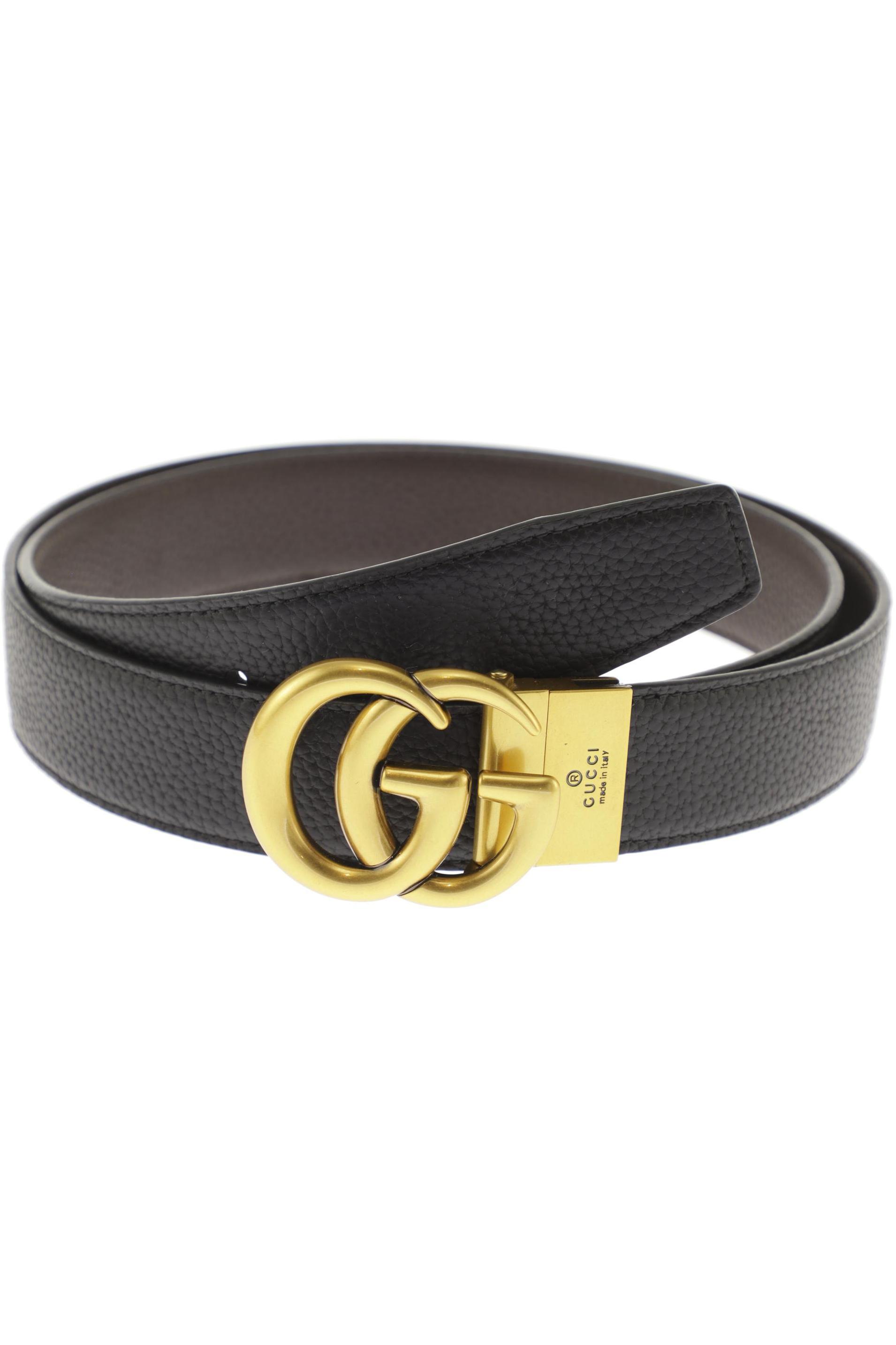 Gucci Herren Gürtel, schwarz, Gr. 100