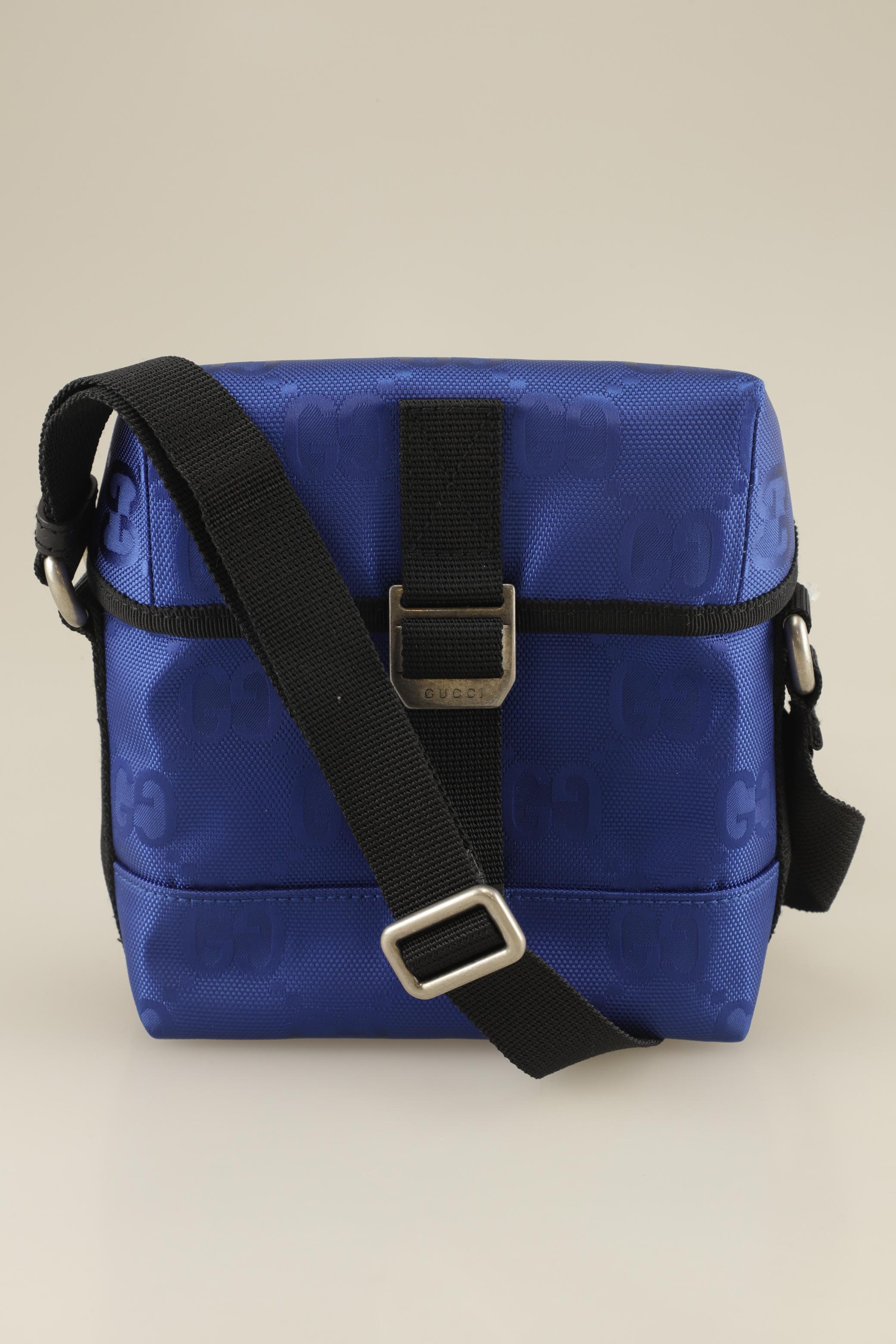 Gucci Herren Tasche, blau, Gr.