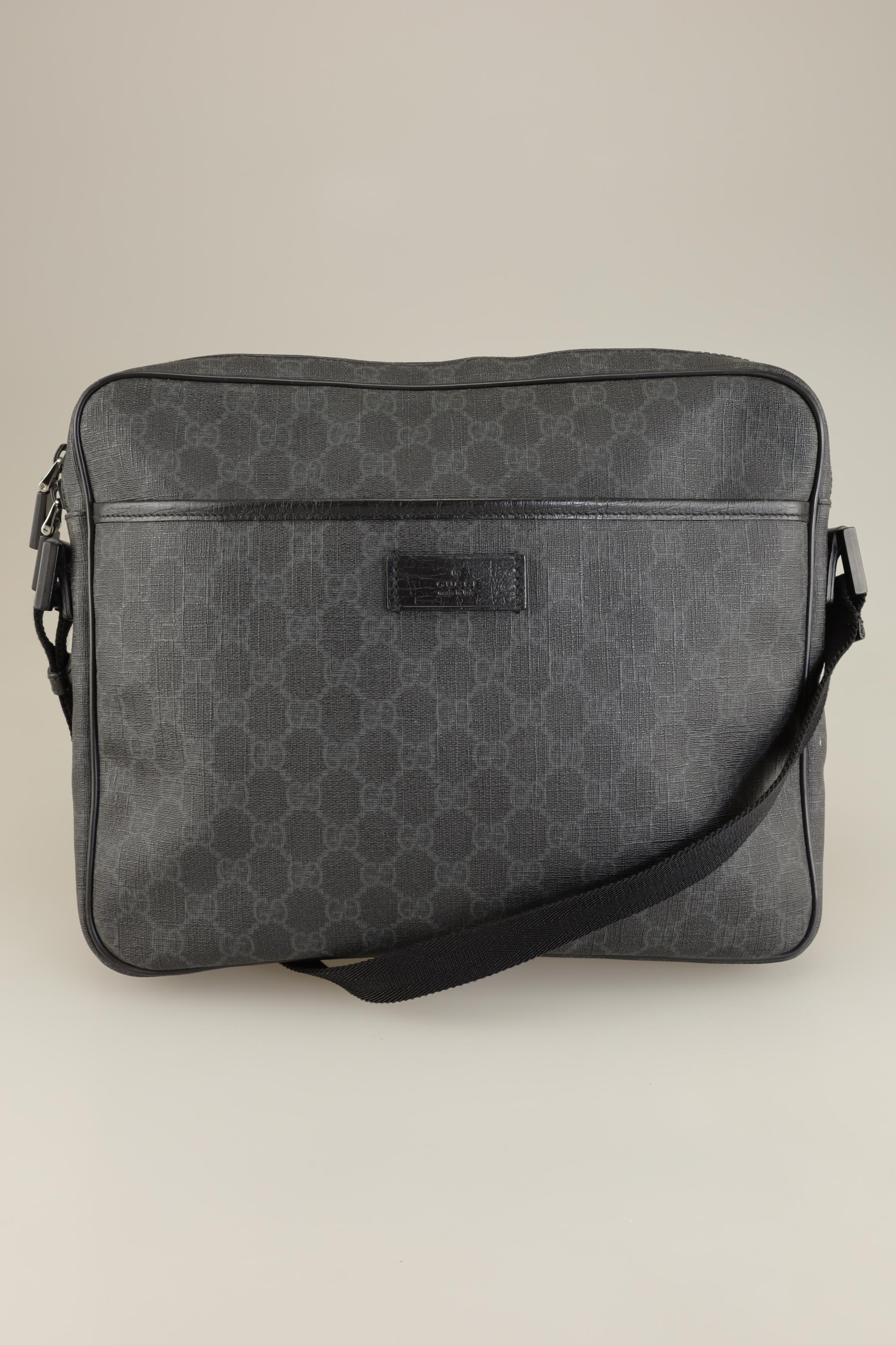 Gucci Herren Tasche, grau, Gr.
