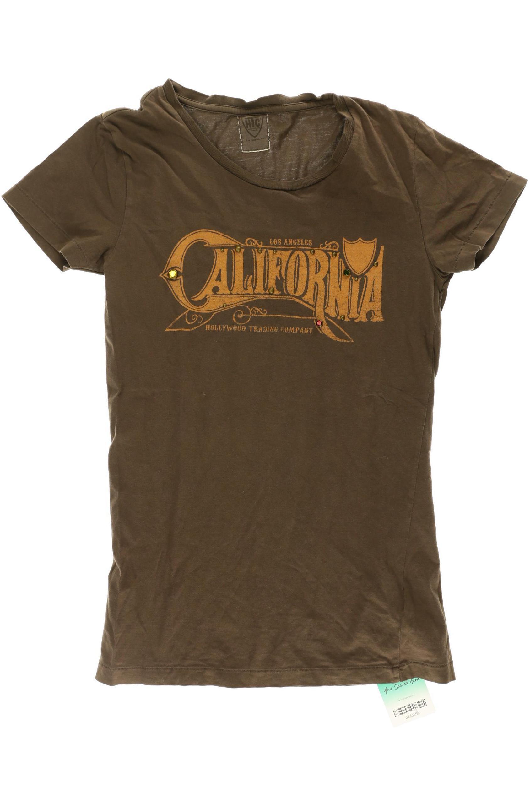 HTC Hollywood Trading Company Damen T-Shirt, braun, Gr.