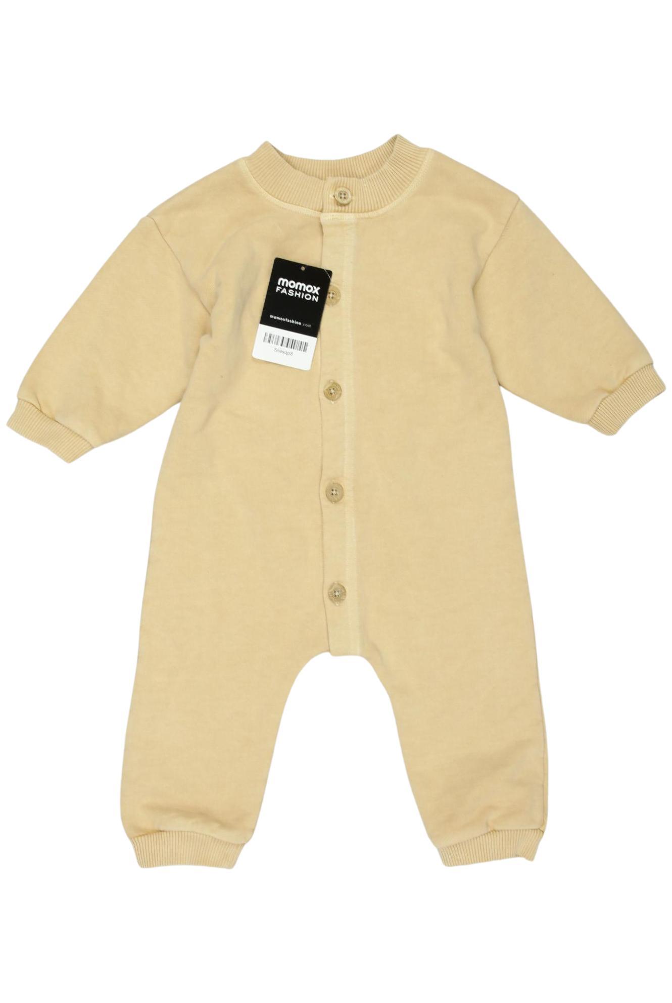 hessnatur Herren Strampler, orange, Gr. 74