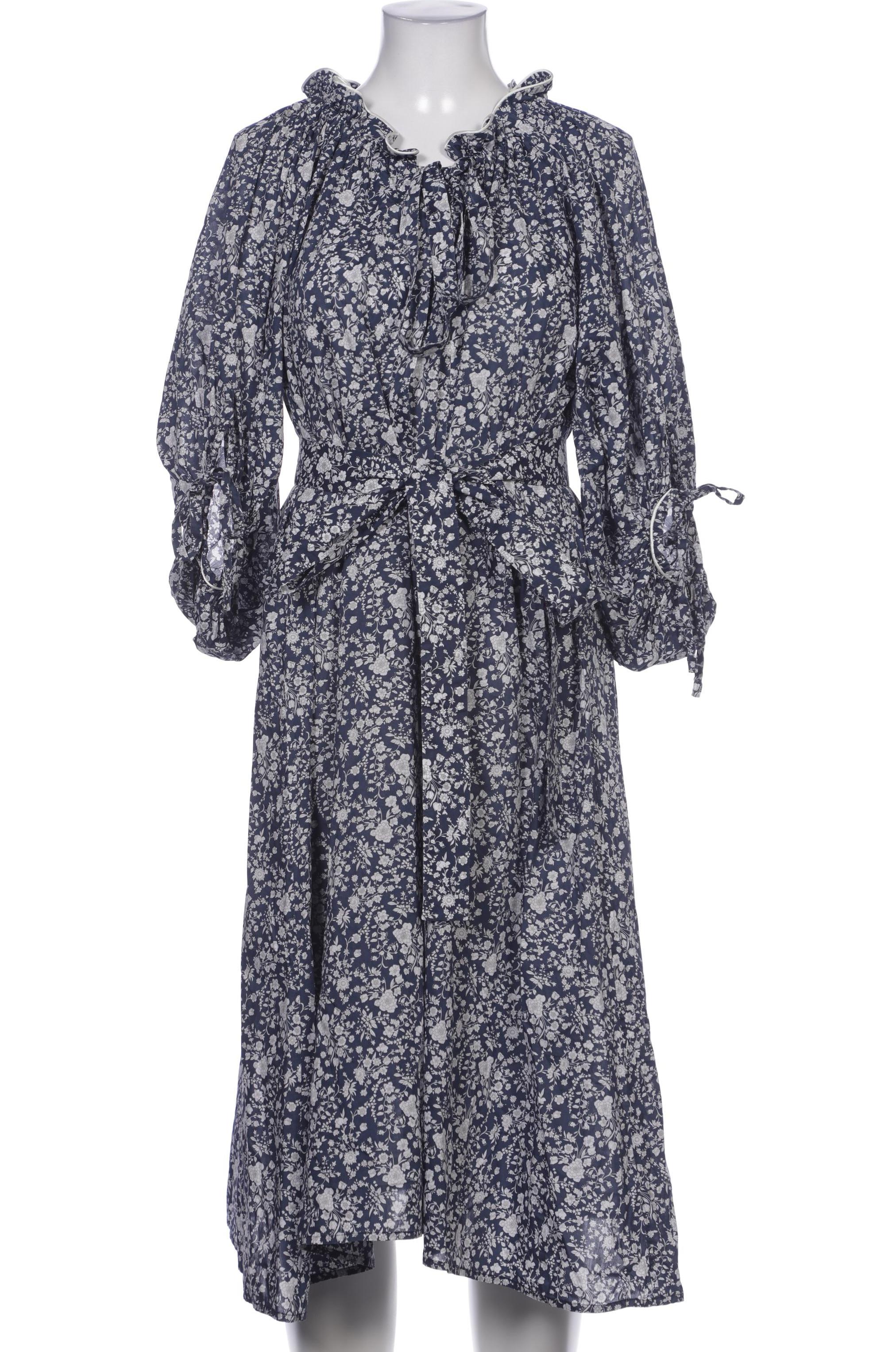 Horror Vacui Damen Kleid, marineblau, Gr. 36