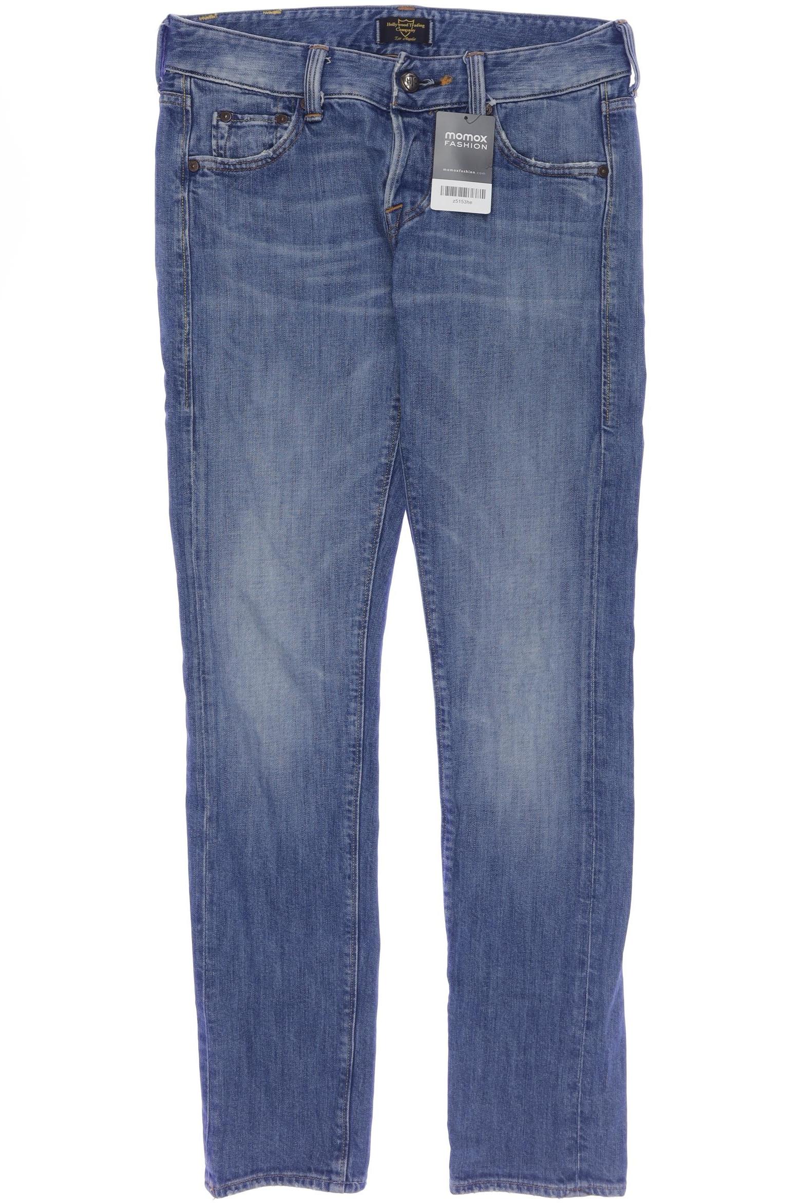 HTC Hollywood Trading Company Damen Jeans, blau, Gr. 27