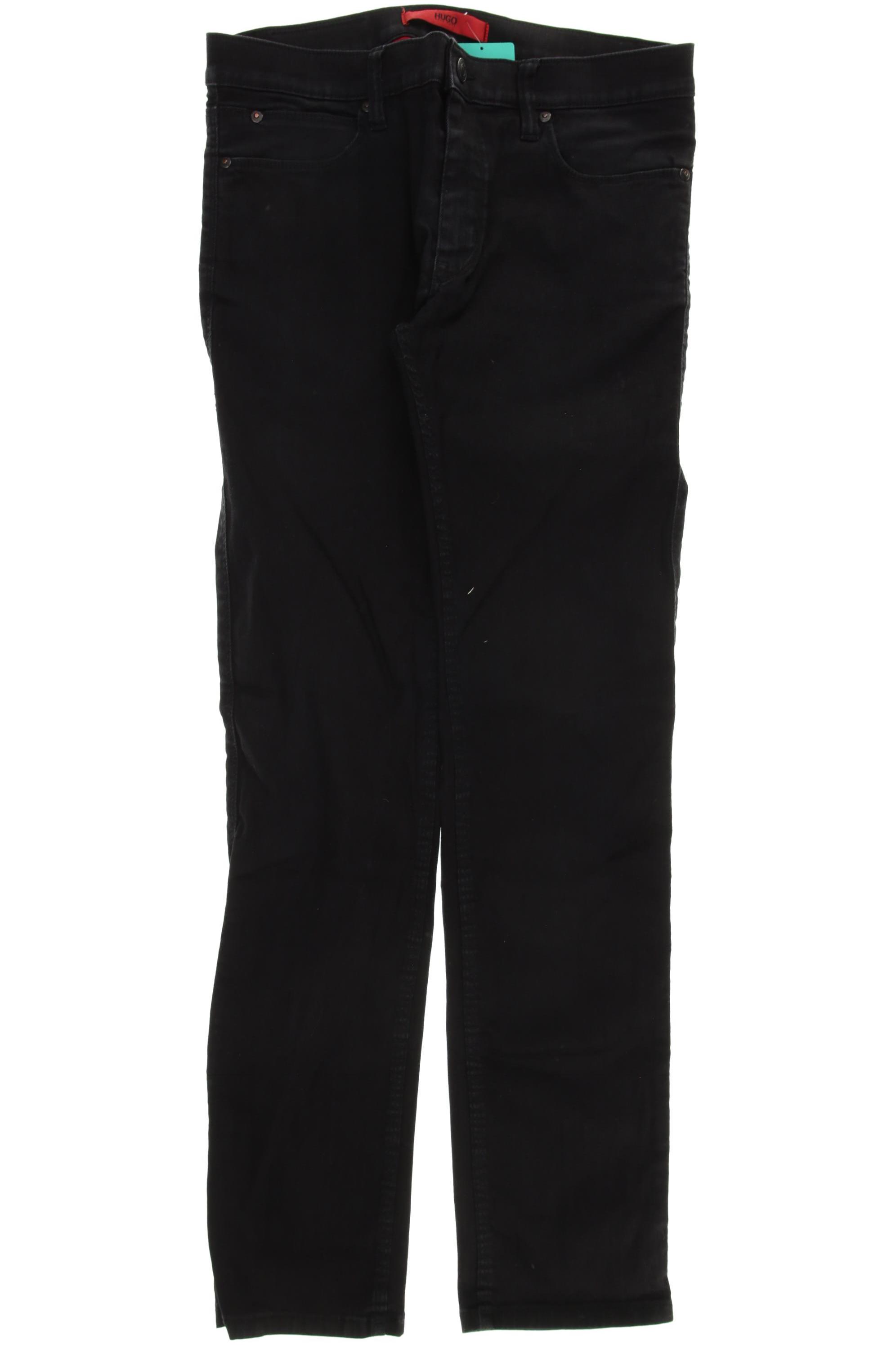 Hugo by Hugo Boss Herren Jeans, schwarz, Gr. 30