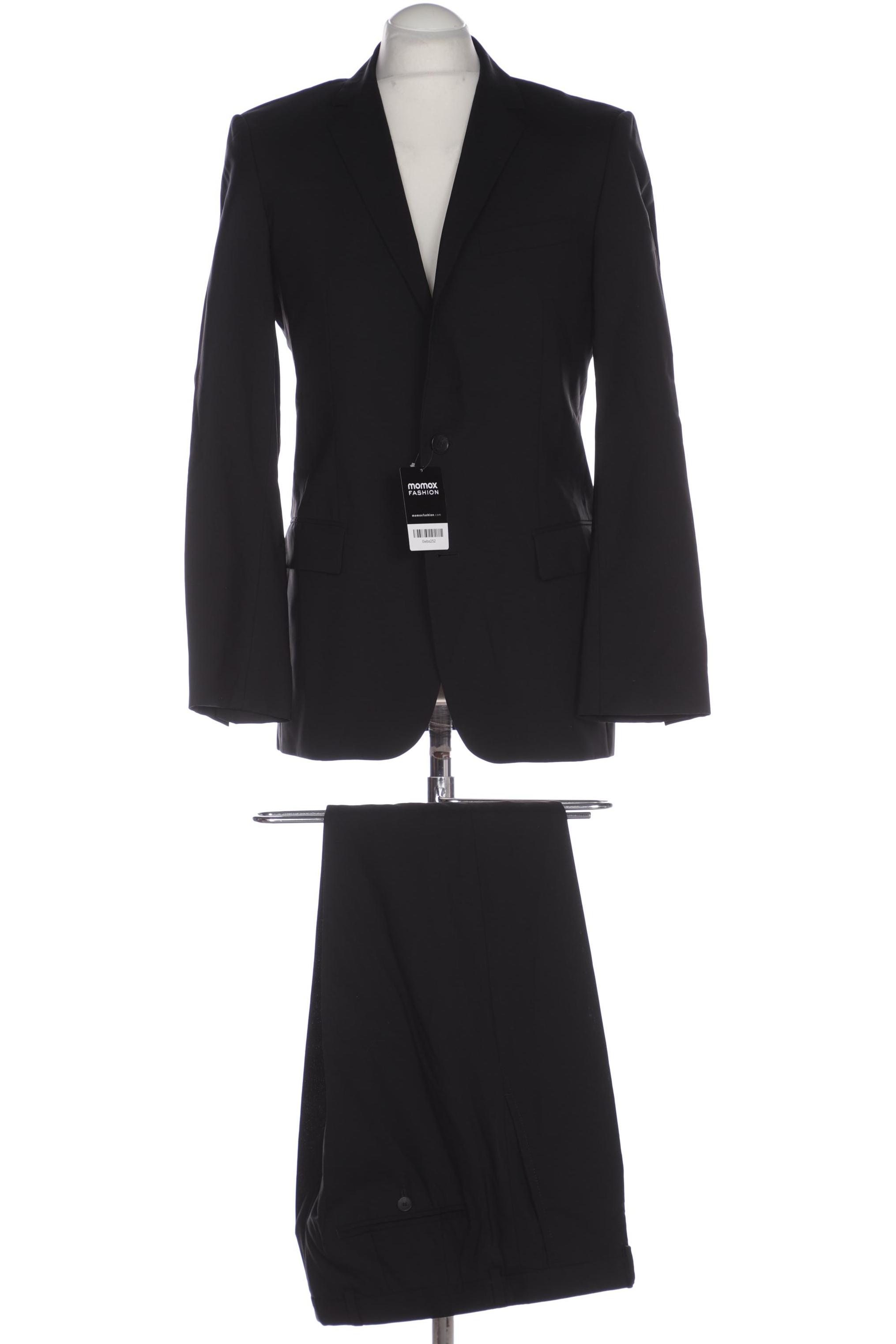 Hugo by Hugo Boss Herren Anzug, schwarz, Gr. 48