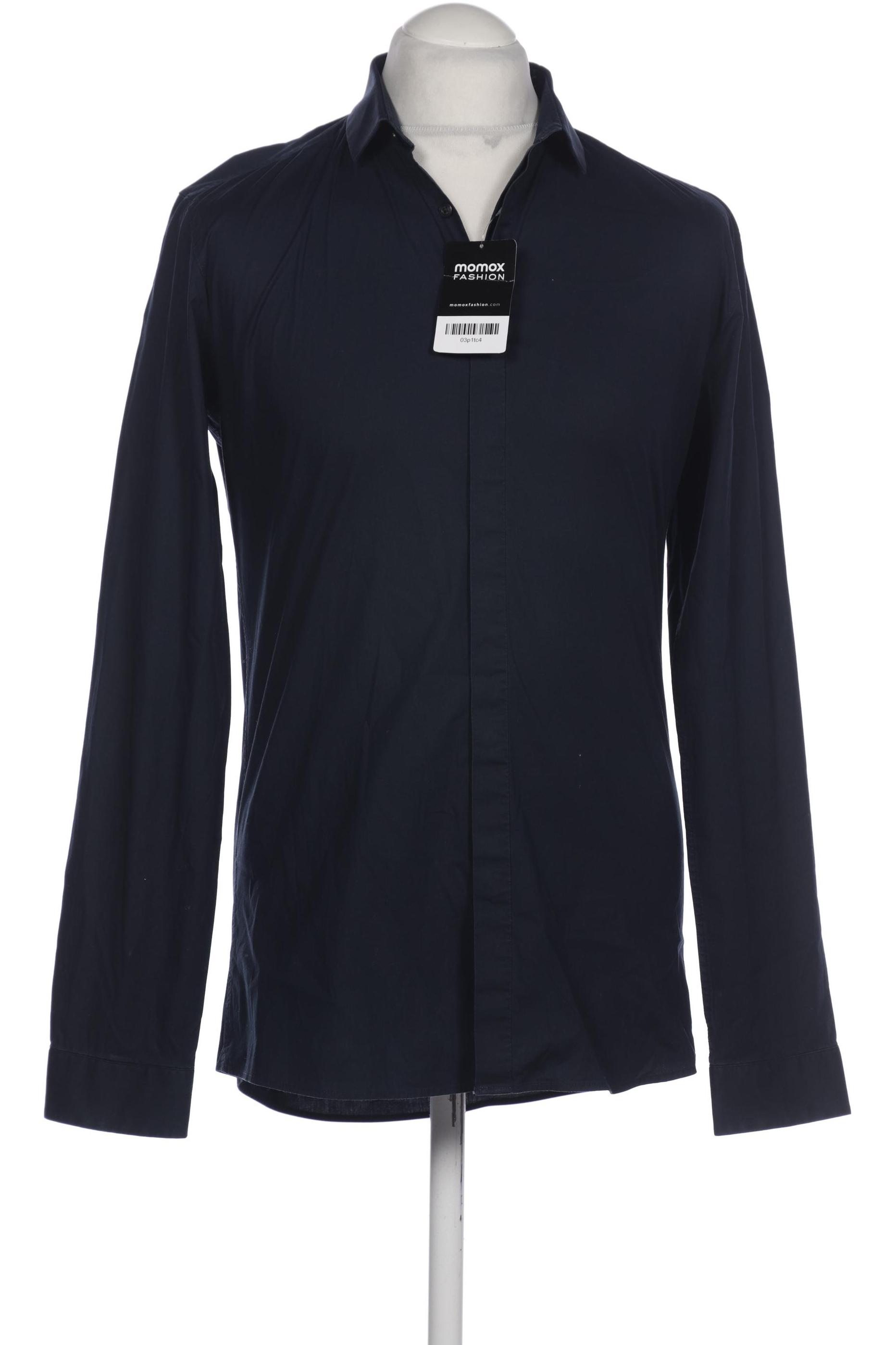 Hugo by Hugo Boss Herren Hemd, marineblau, Gr. 48