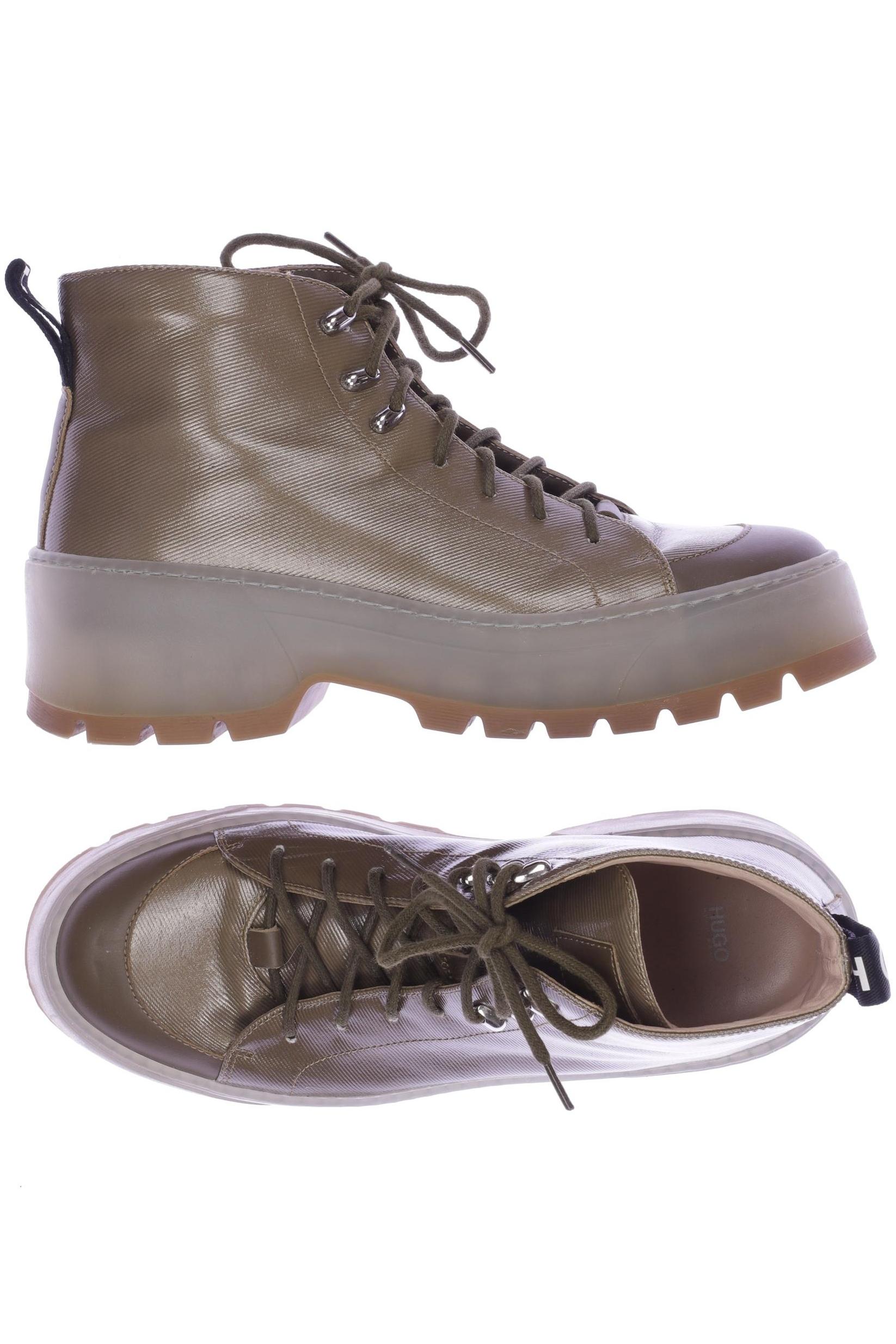 Hugo by Hugo Boss Damen Stiefelette, braun, Gr. 40