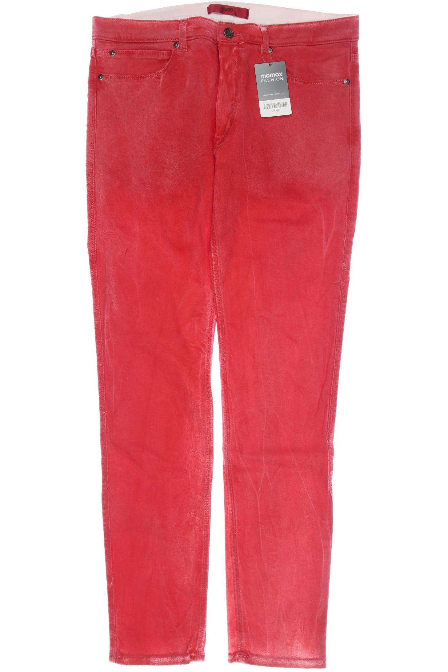 Hugo by Hugo Boss Herren Stoffhose, rot, Gr. 33