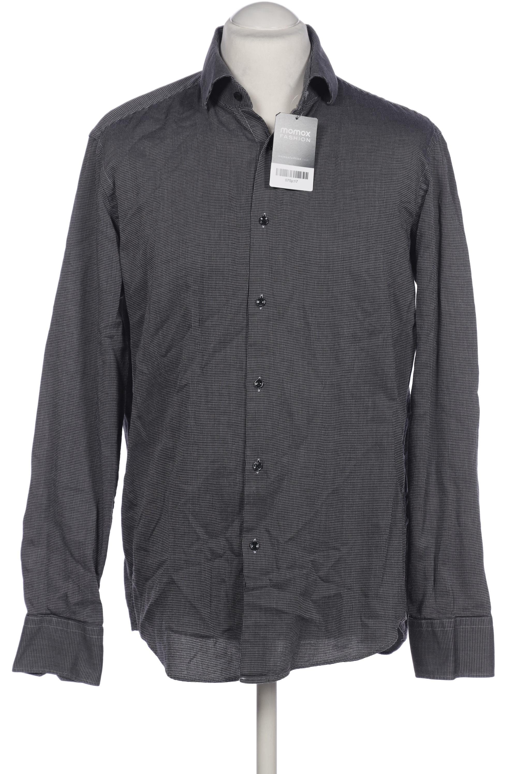 Hugo by Hugo Boss Herren Hemd, grau, Gr. 52