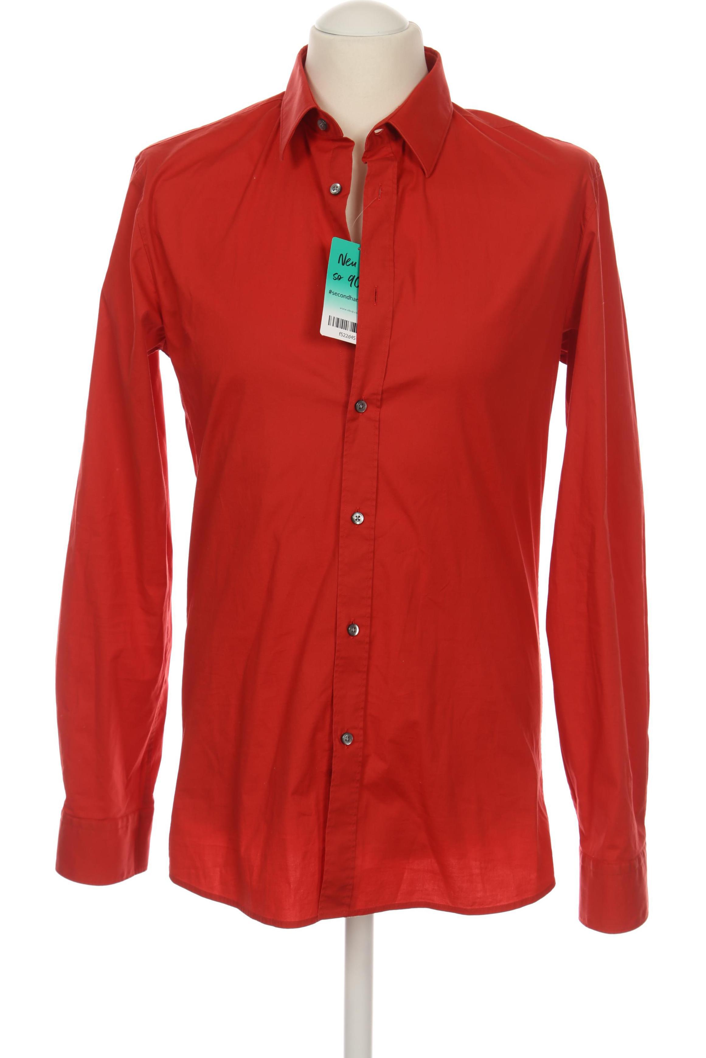 Hugo by Hugo Boss Herren Hemd, rot, Gr. 52