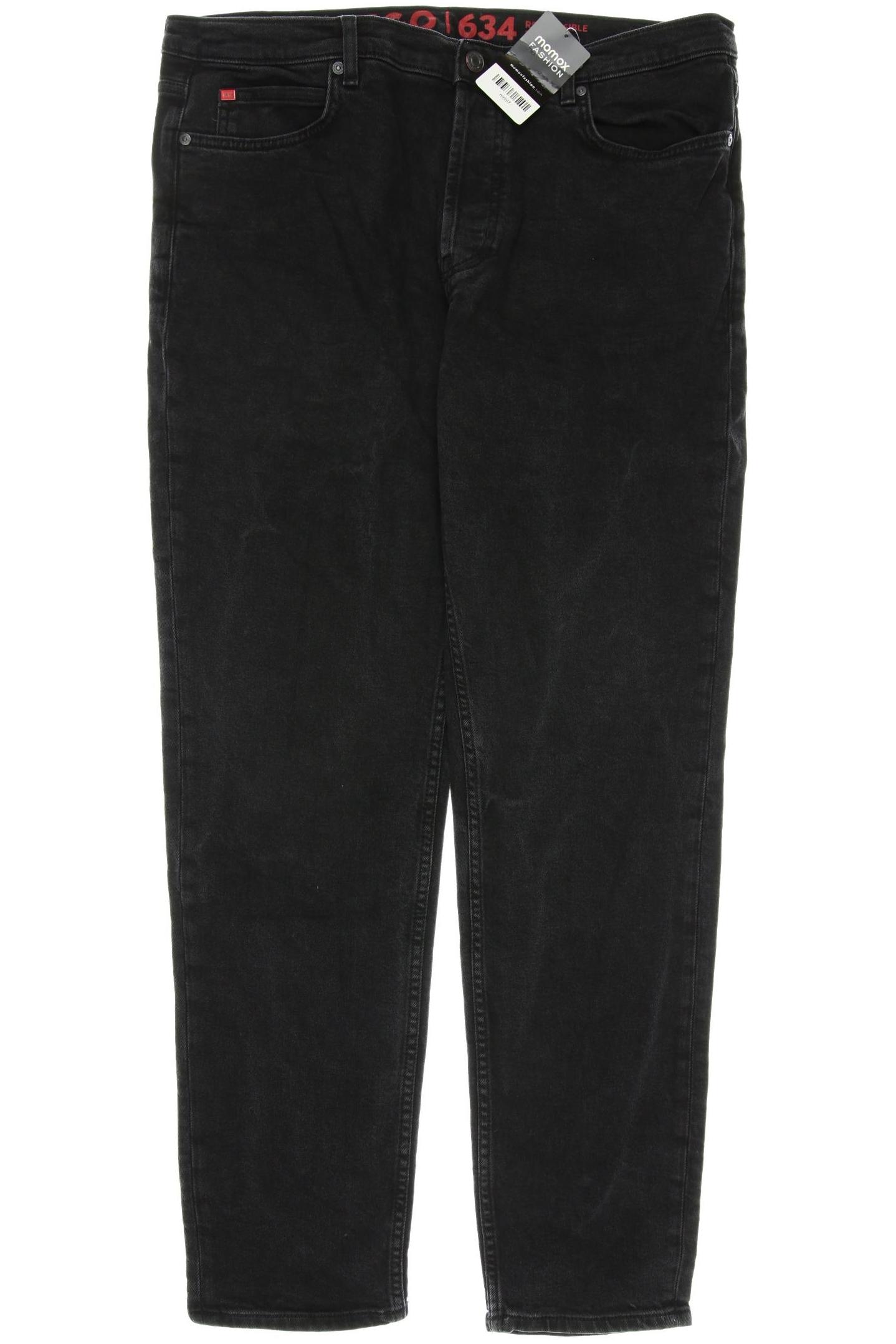 Hugo by Hugo Boss Herren Jeans, schwarz, Gr. 34