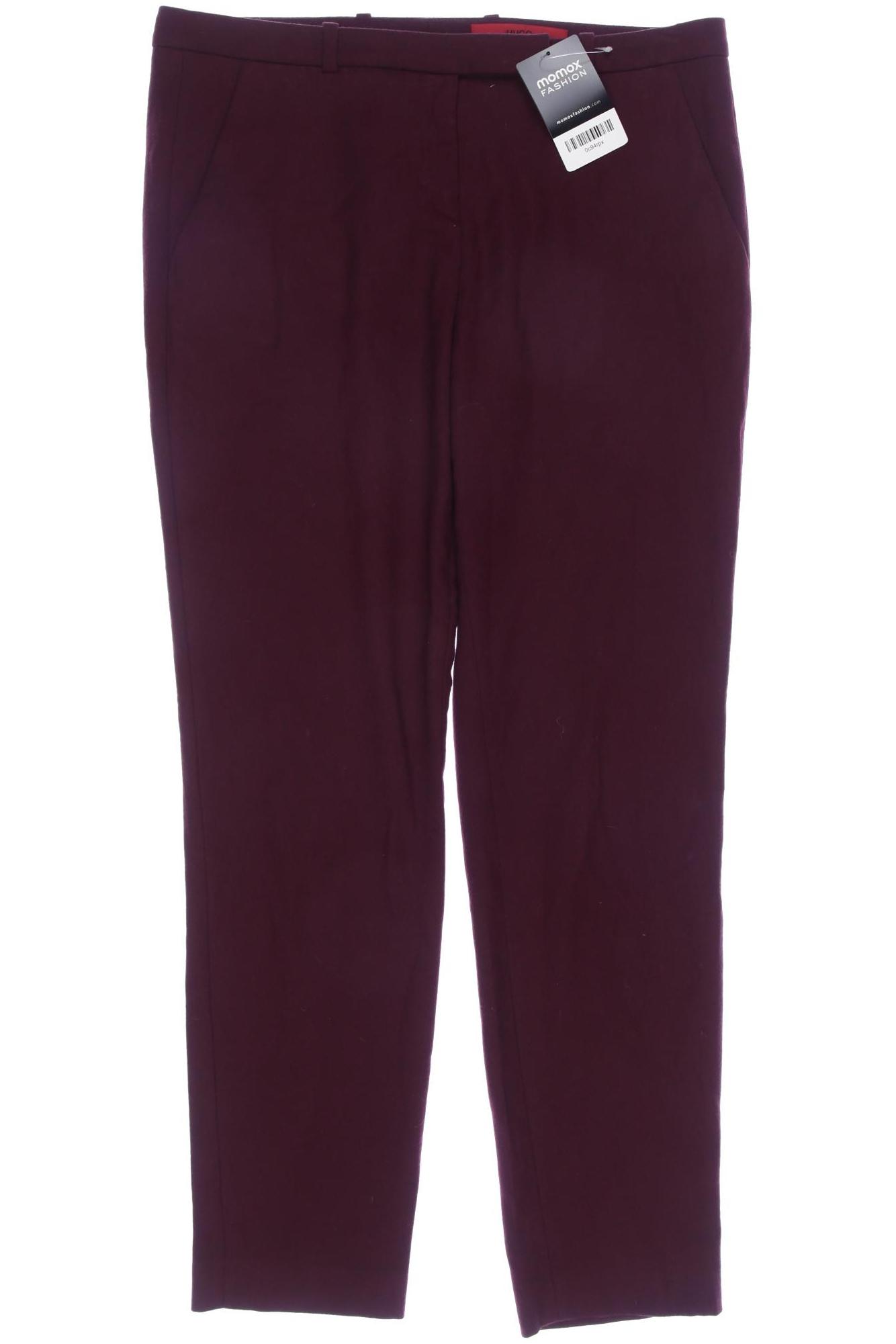 Hugo by Hugo Boss Damen Stoffhose, bordeaux, Gr. 36