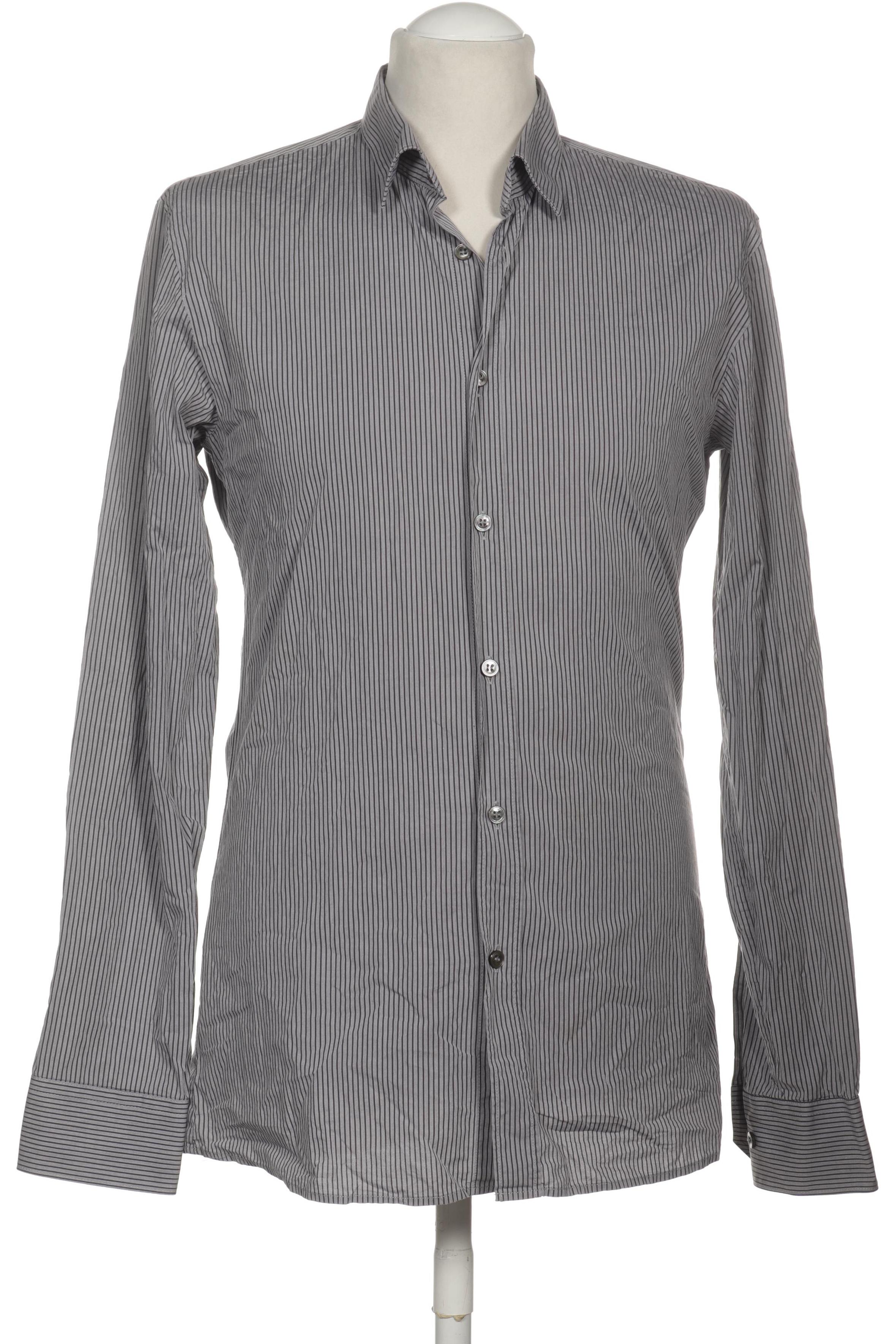 Hugo by Hugo Boss Herren Hemd, grau, Gr. 48