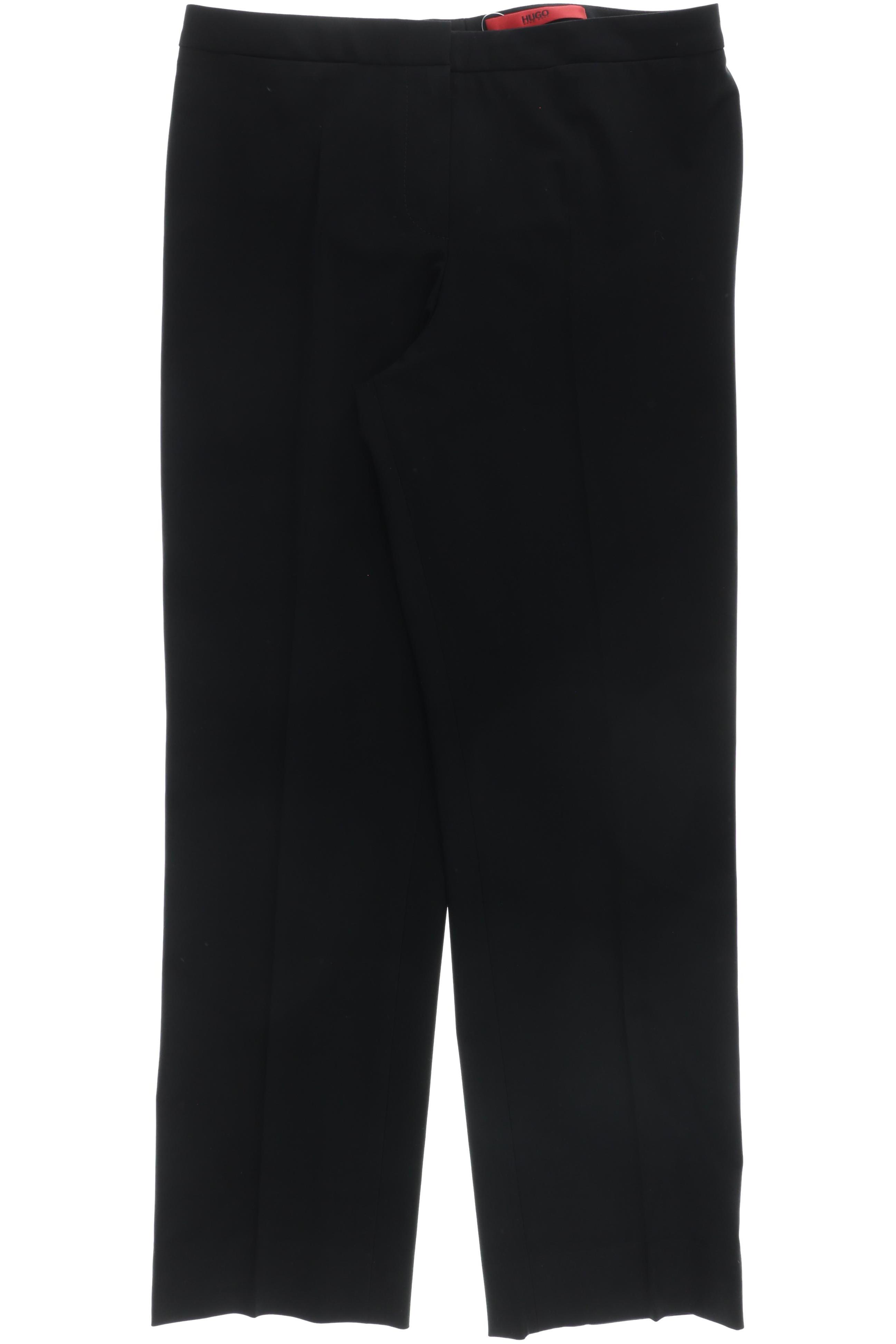 Hugo by Hugo Boss Damen Stoffhose, schwarz, Gr. 0