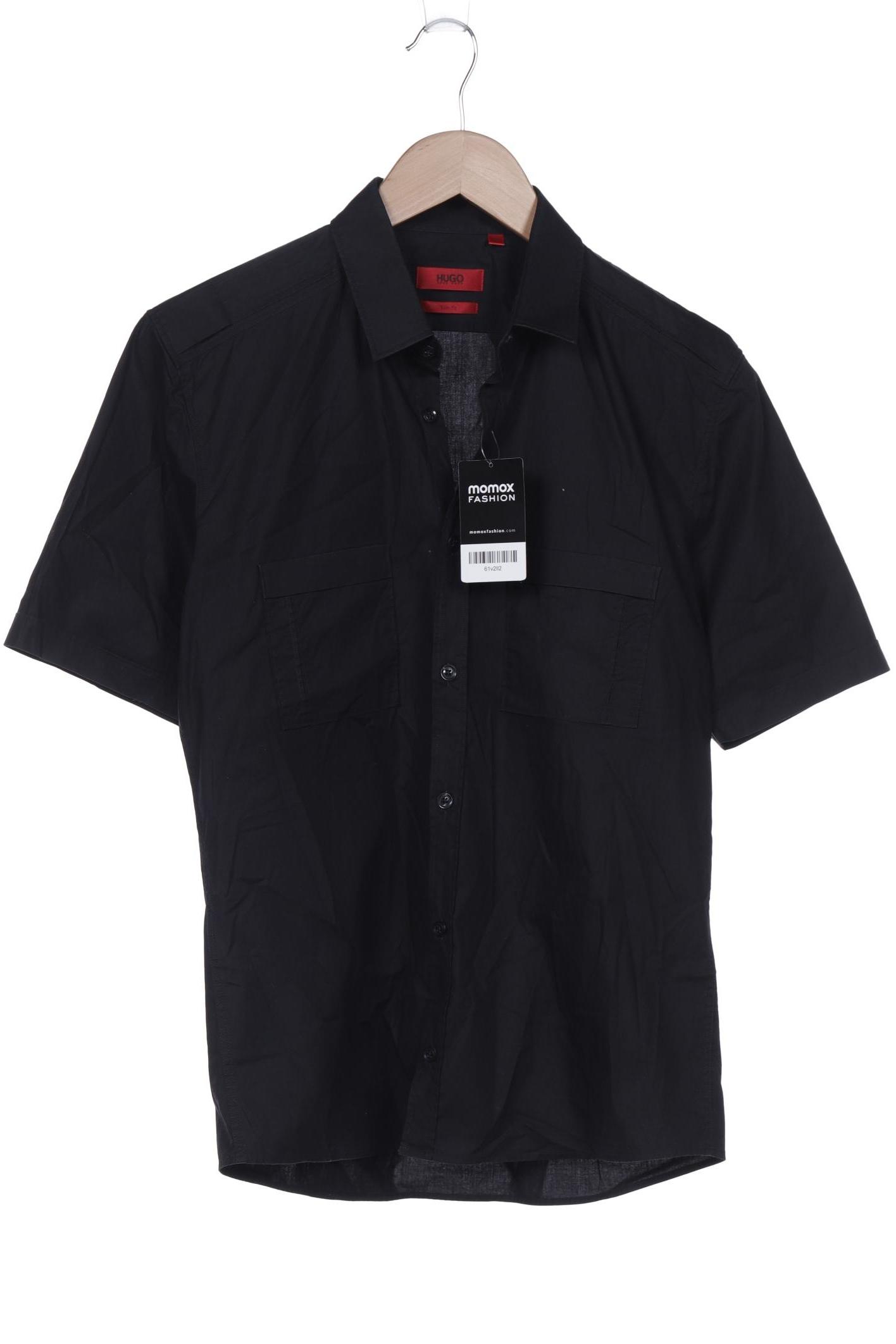 Hugo by Hugo Boss Herren Hemd, schwarz, Gr. 46