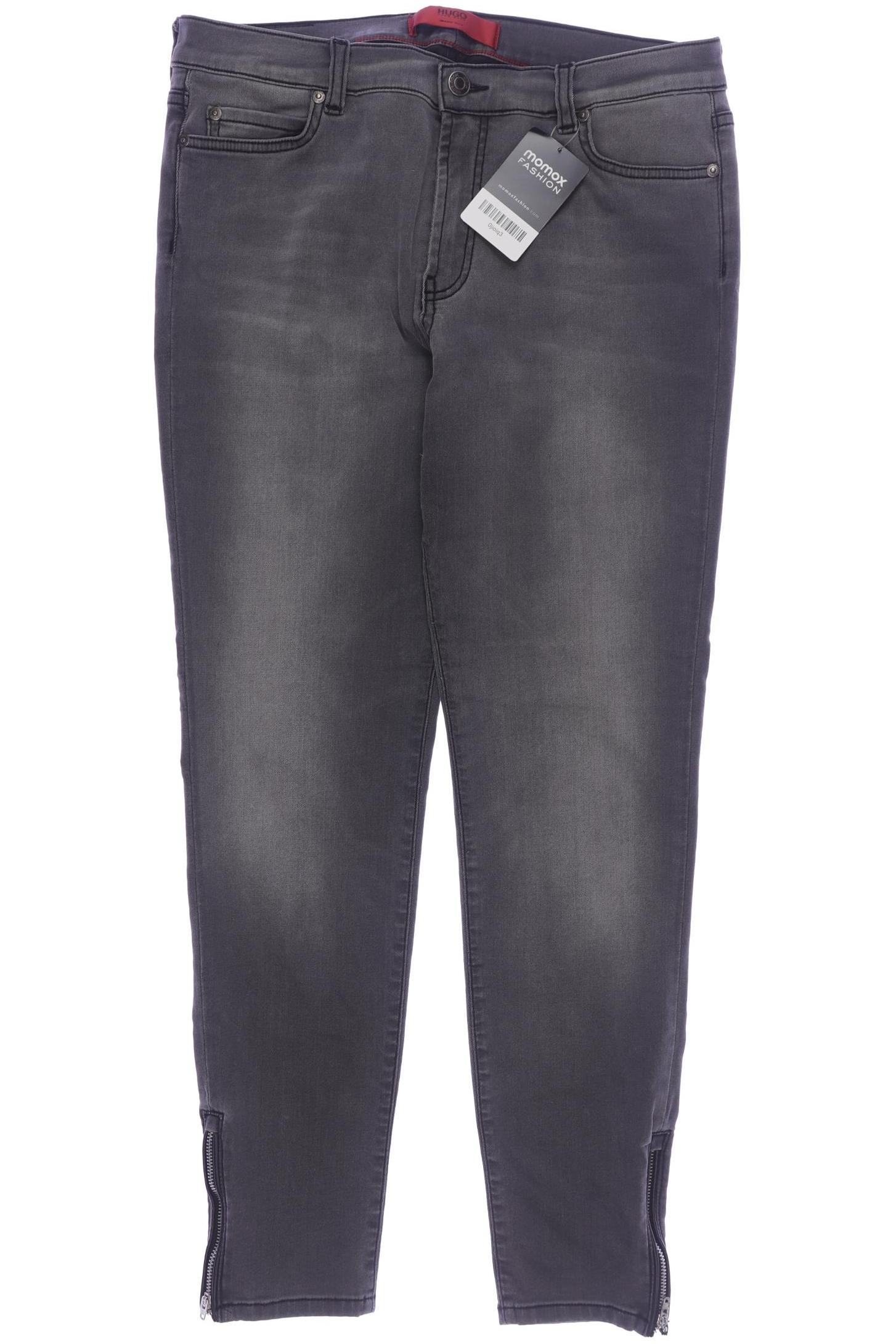 Hugo by Hugo Boss Damen Jeans, grau, Gr. 30