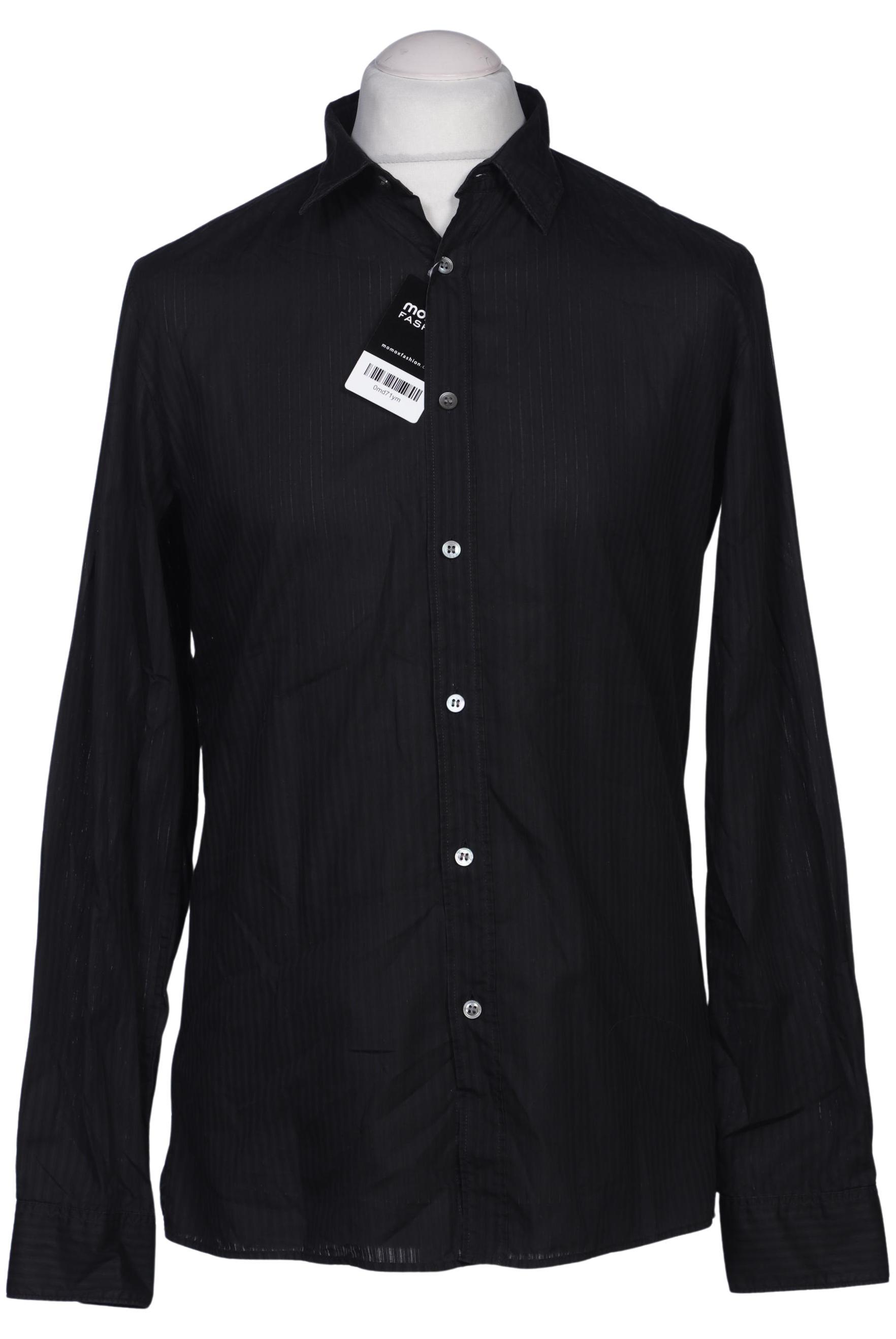 Hugo by Hugo Boss Herren Hemd, schwarz, Gr. 48
