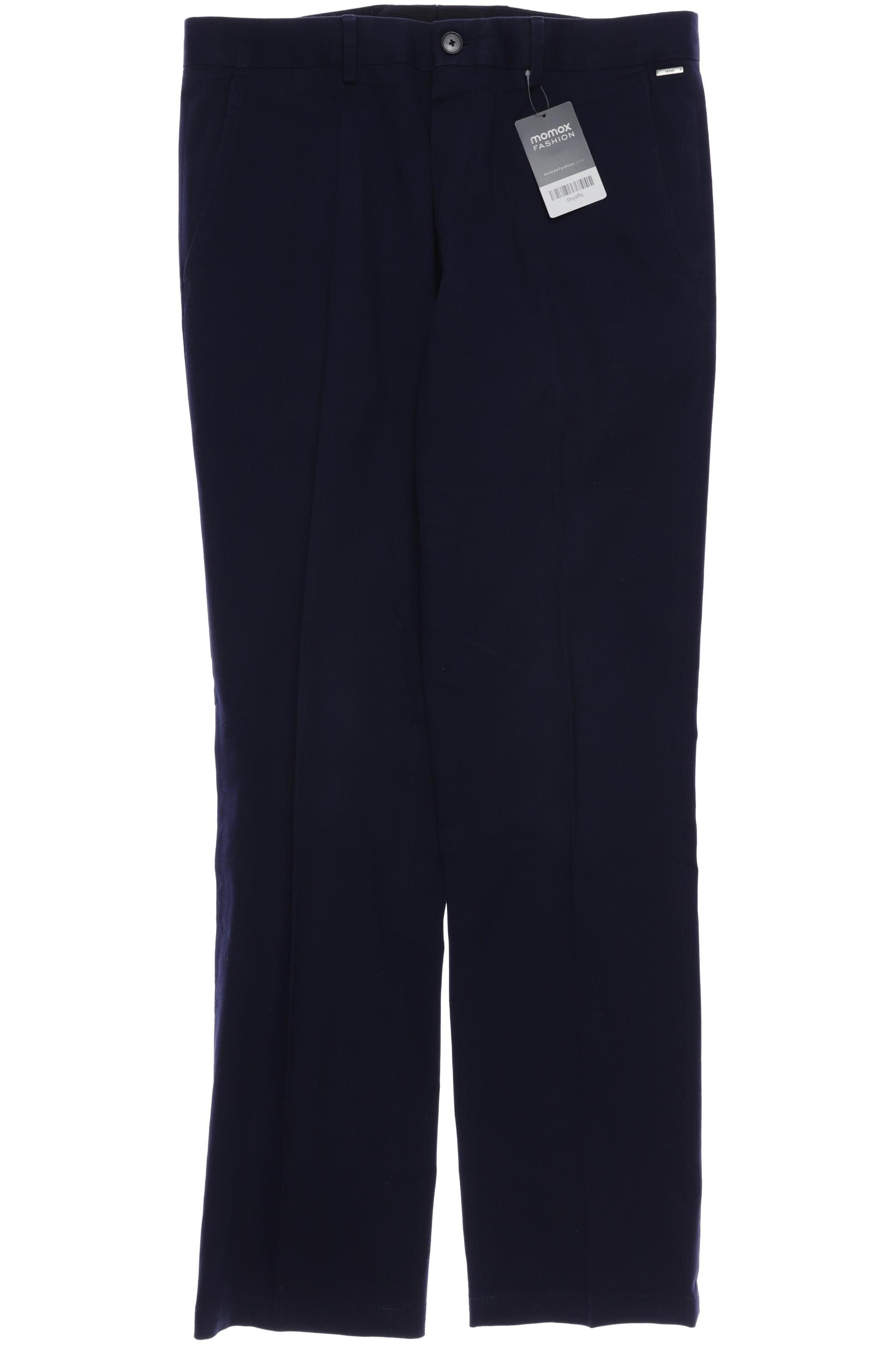 Hugo by Hugo Boss Herren Stoffhose, marineblau, Gr. 48