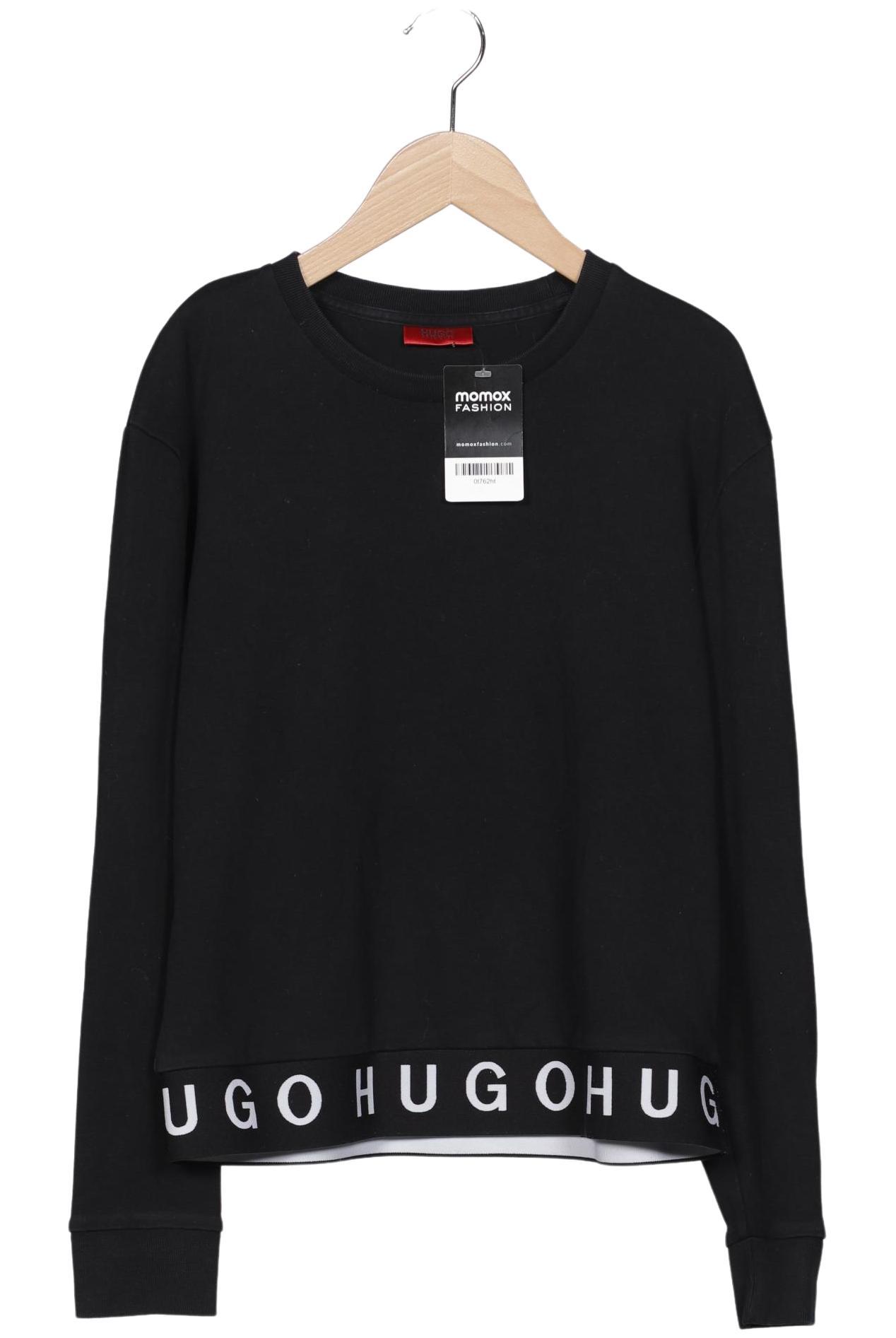 Hugo by Hugo Boss Damen Sweatshirt, schwarz, Gr. 34