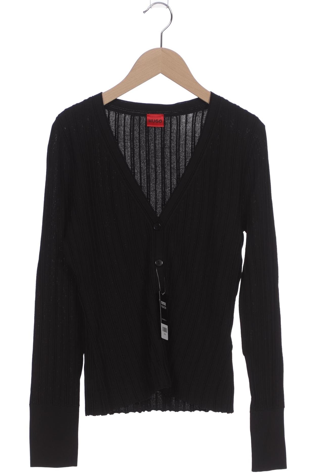 Hugo by Hugo Boss Damen Strickjacke, schwarz, Gr. 34