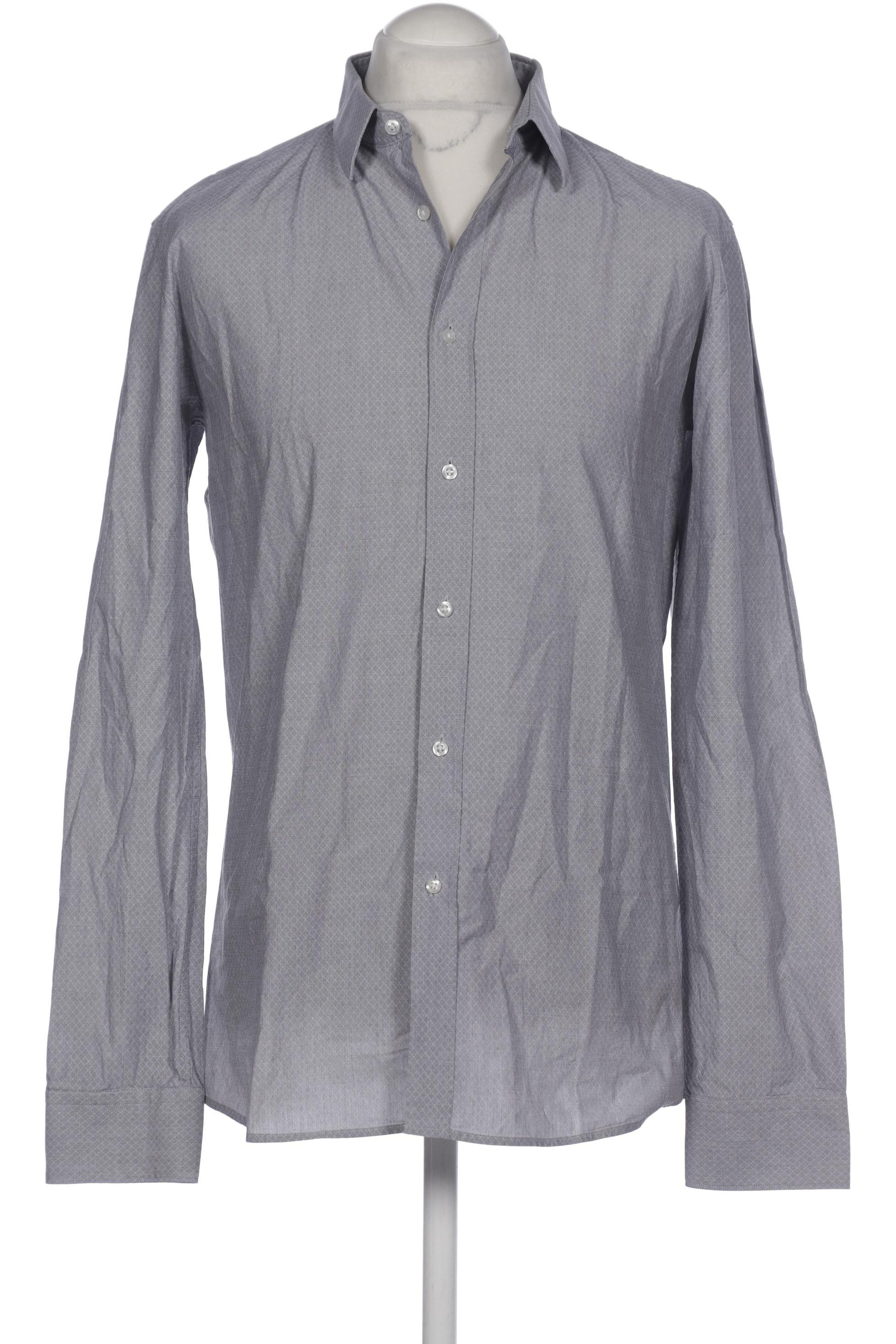 Hugo by Hugo Boss Herren Hemd, grau, Gr. 52