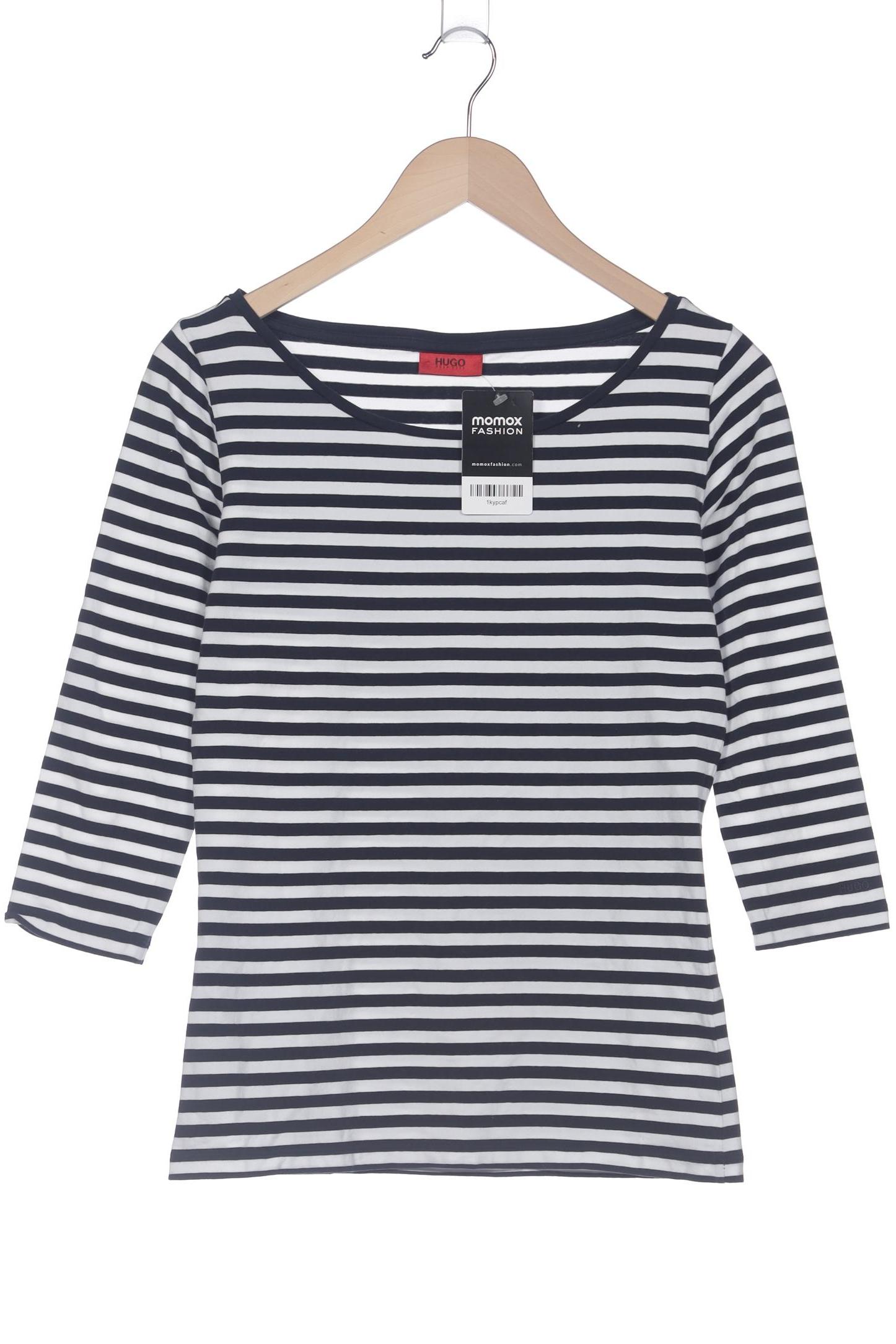 Hugo by Hugo Boss Damen Langarmshirt, marineblau, Gr. 42