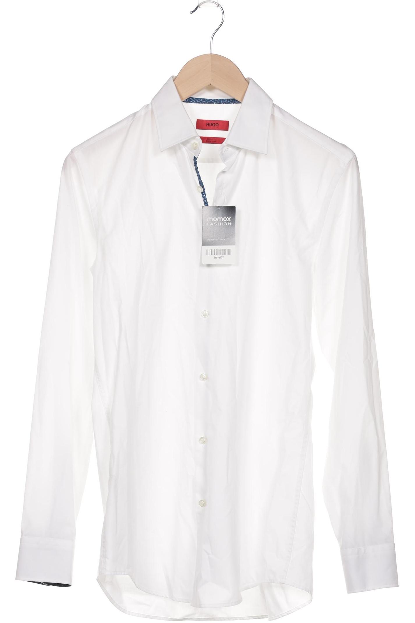 Hugo by Hugo Boss Herren Hemd, weiß, Gr. 46