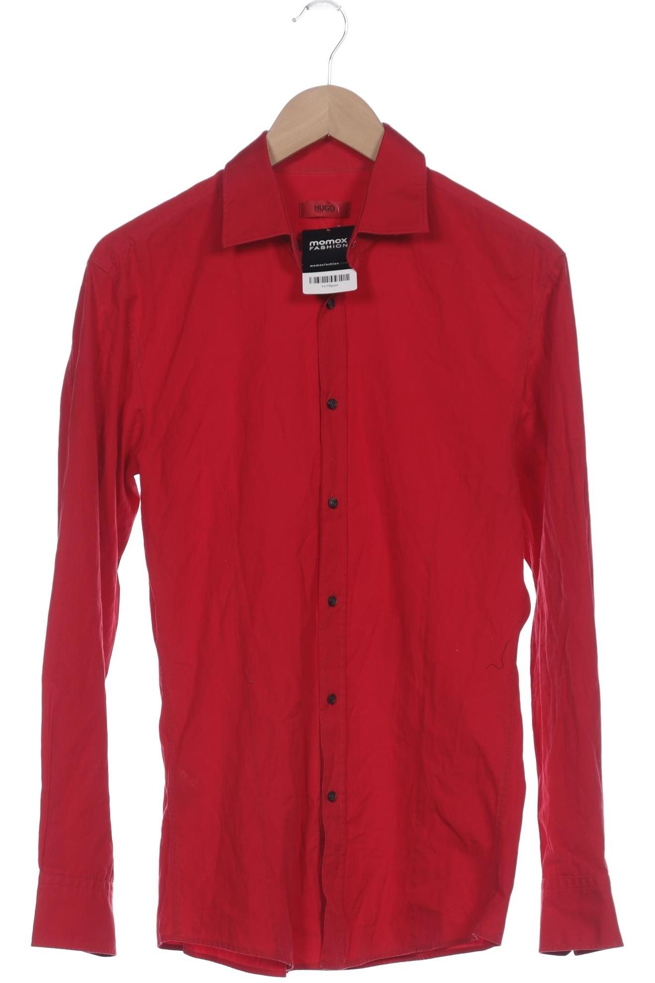 Hugo by Hugo Boss Herren Hemd, rot, Gr. 46