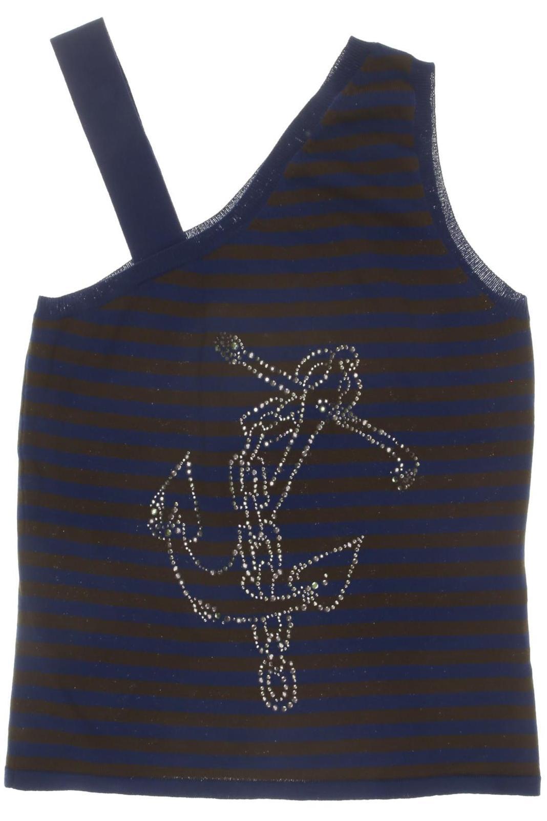 Jean Paul Gaultier Damen Top, blau, Gr.