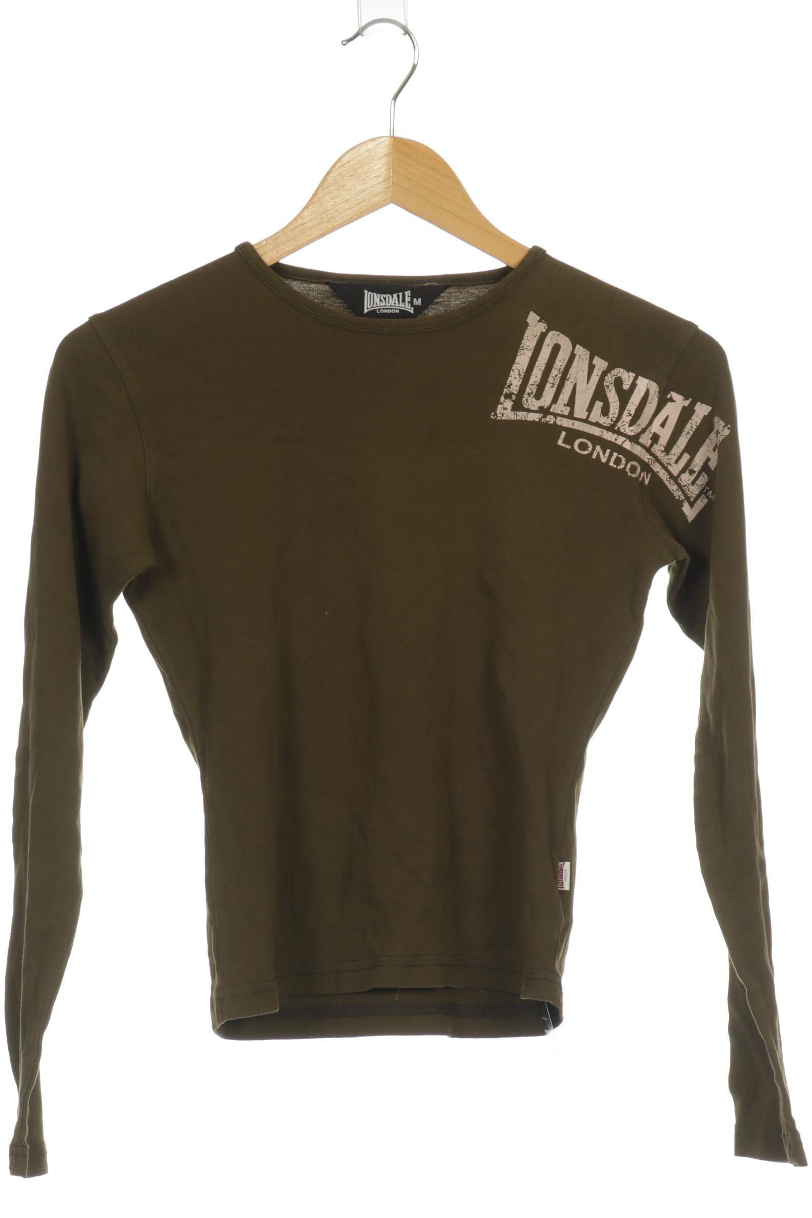 Lonsdale London Herren Langarmshirt, grün, Gr.