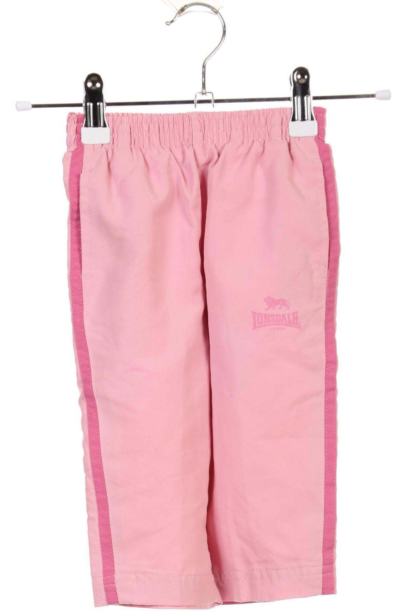 Lonsdale London Mädchen Stoffhose, pink, Gr. 62