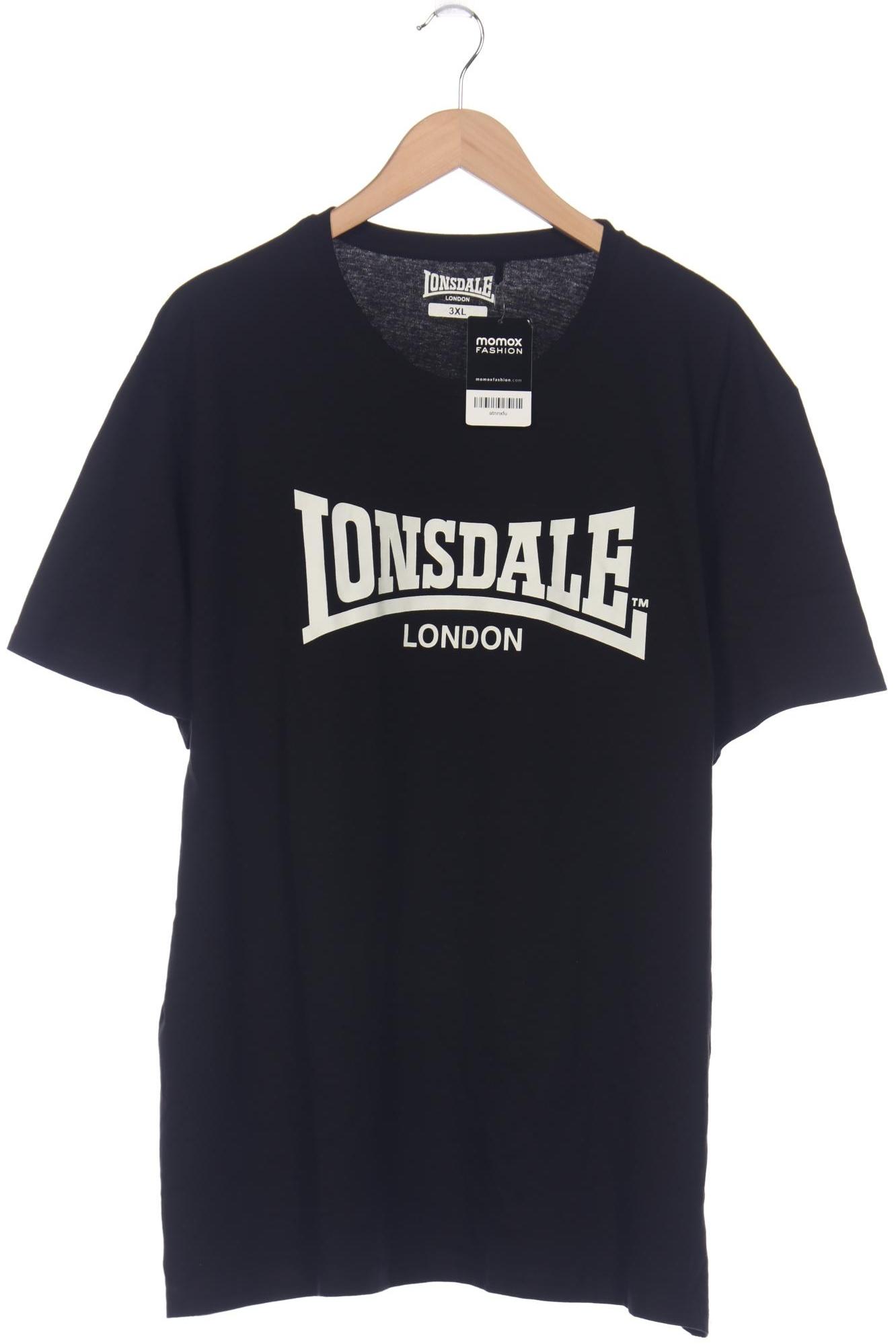 Lonsdale London Herren T-Shirt, schwarz, Gr. 58