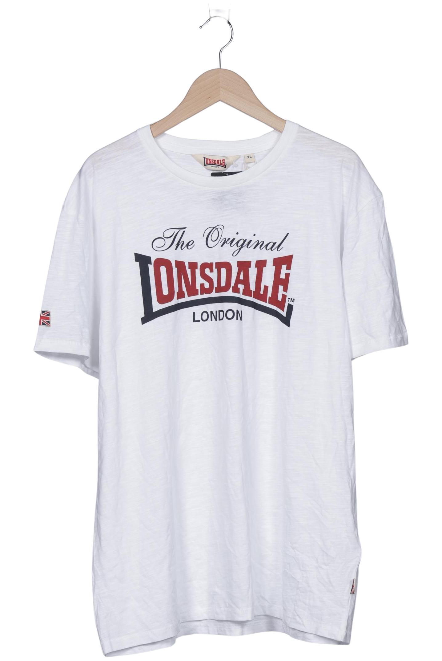 Lonsdale London Herren T-Shirt, weiß, Gr. 54
