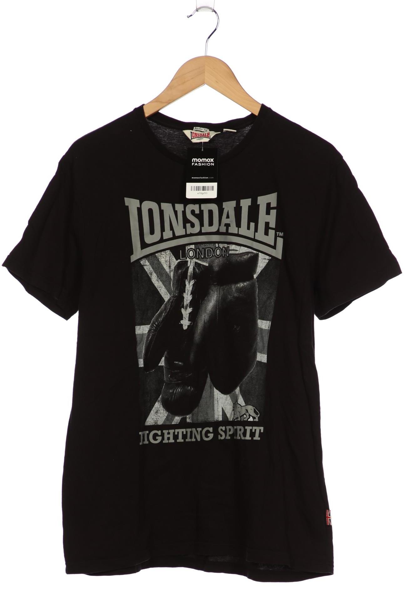 Lonsdale London Herren T-Shirt, schwarz, Gr. 52