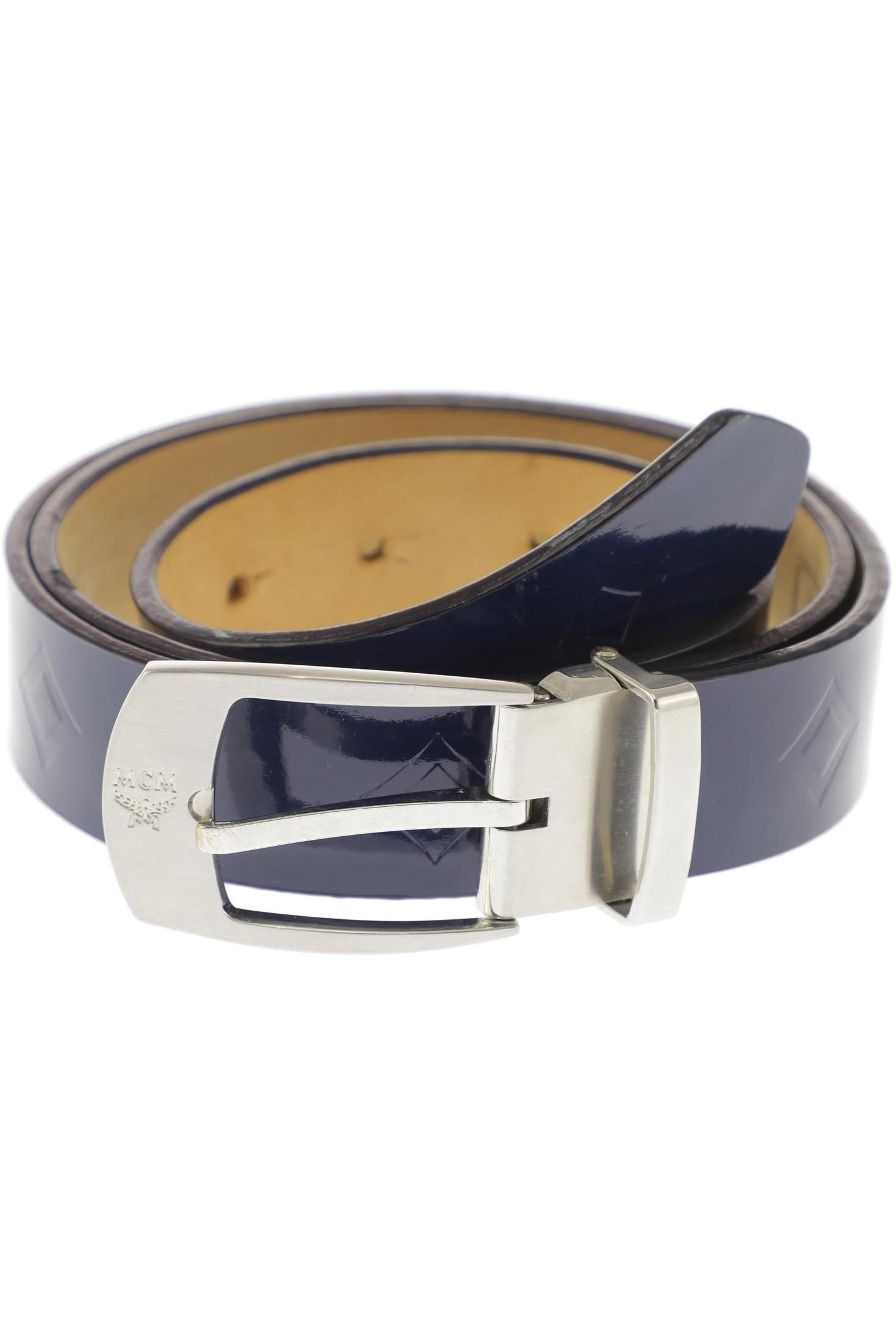 MCM Damen Gürtel, blau, Gr. 85