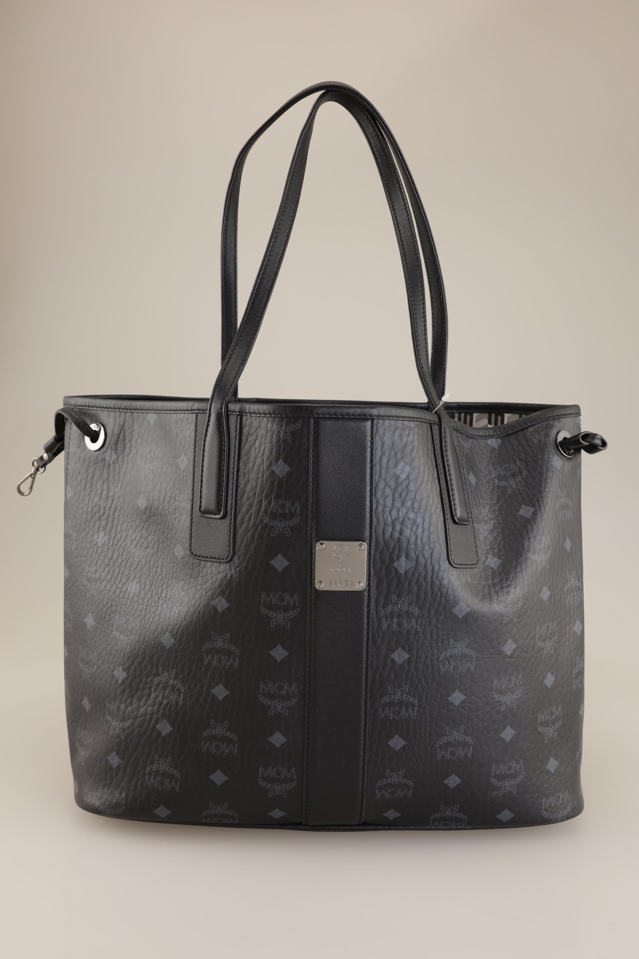 MCM Damen Handtasche, schwarz, Gr.