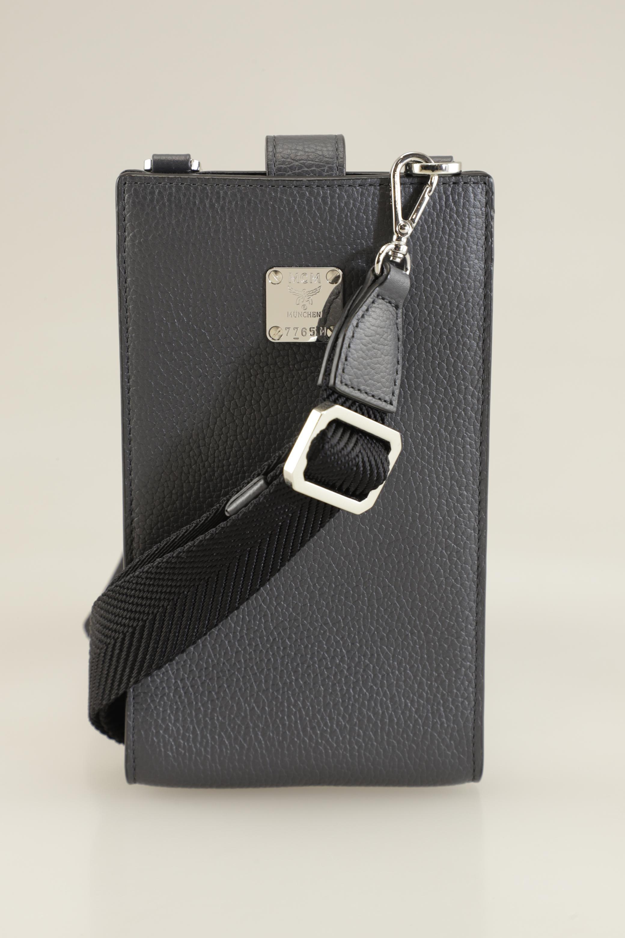 MCM Damen Handtasche, grau, Gr.