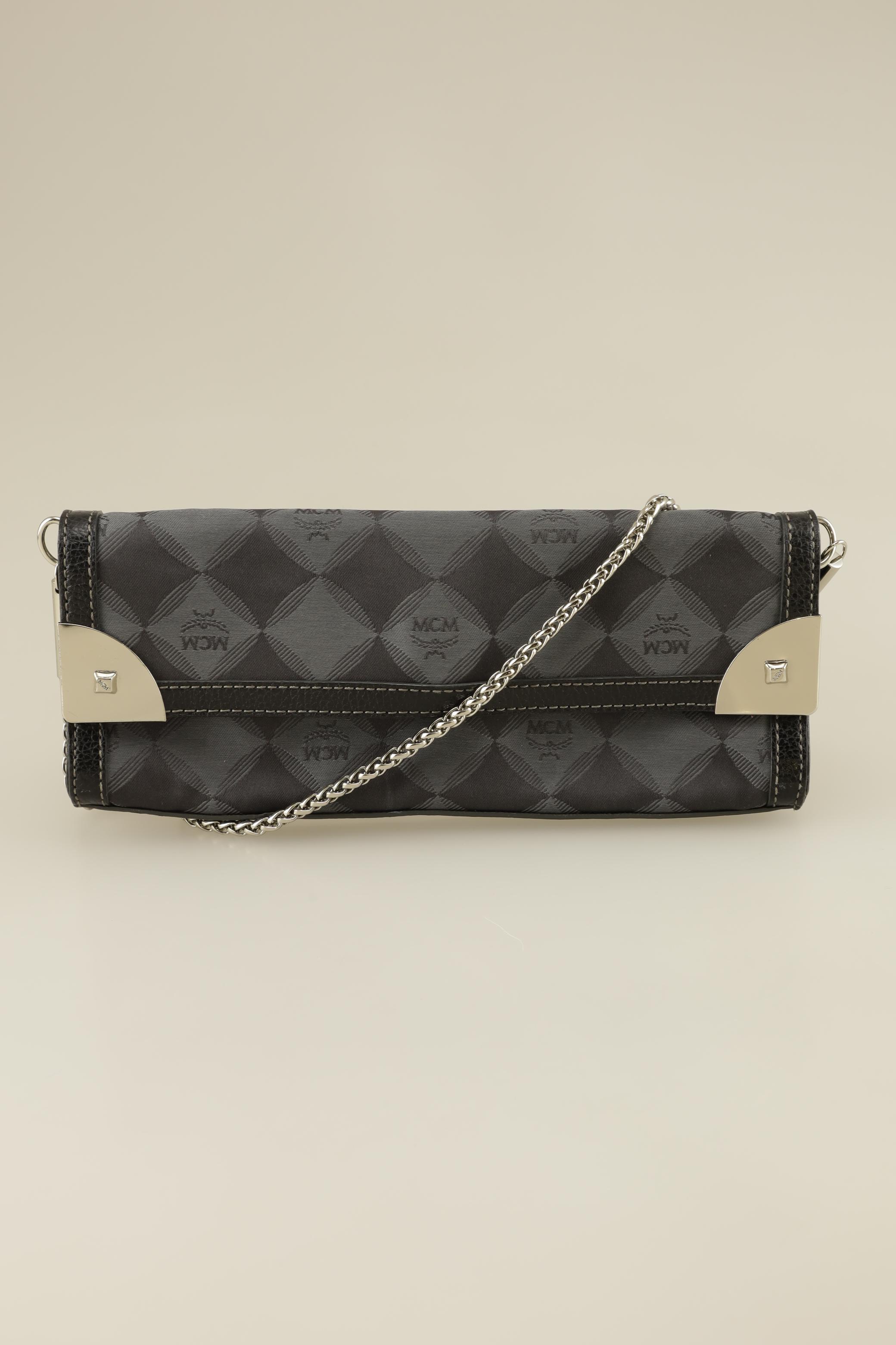 MCM Damen Handtasche, grau, Gr.