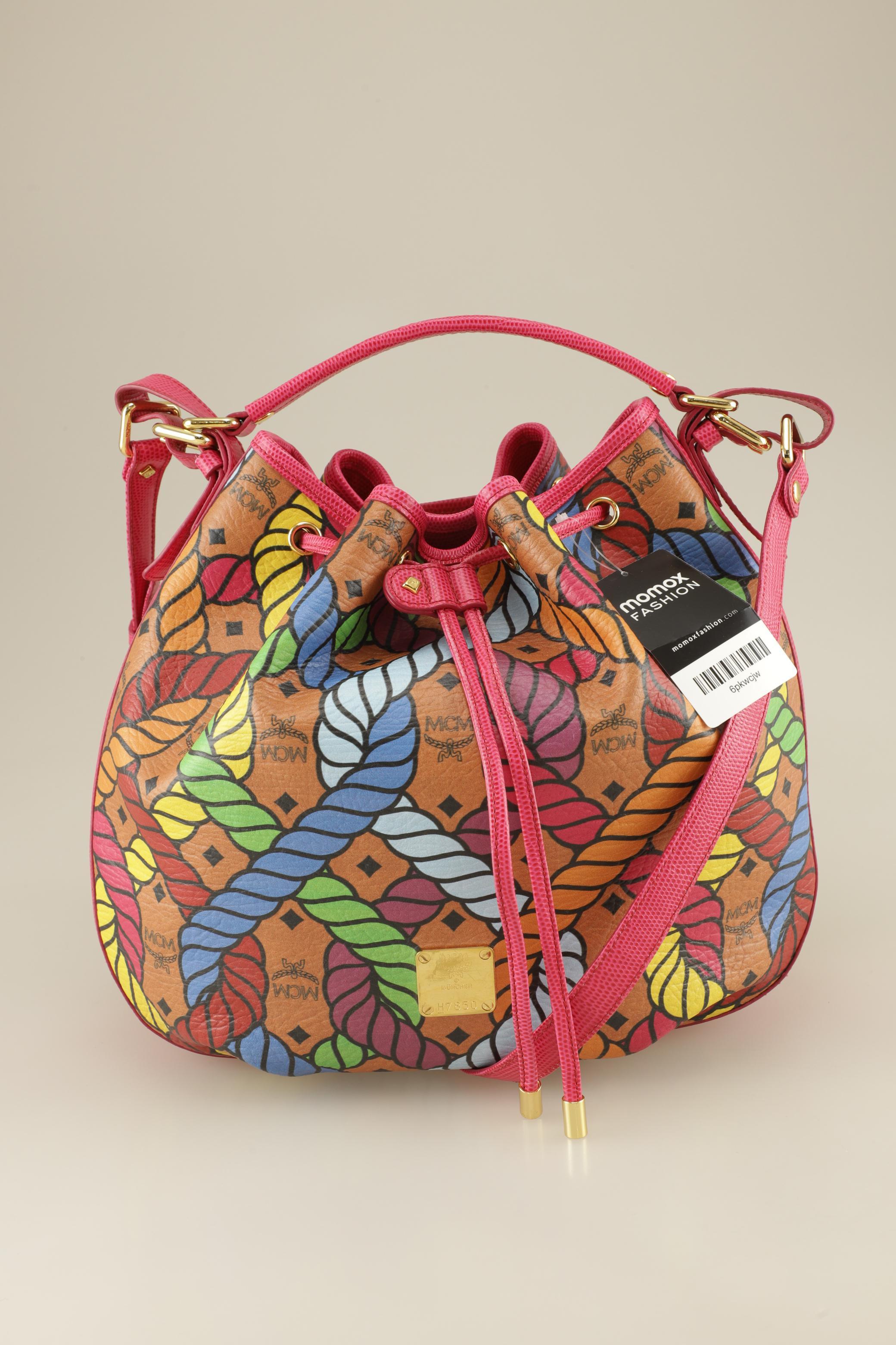 MCM Damen Handtasche, mehrfarbig, Gr.