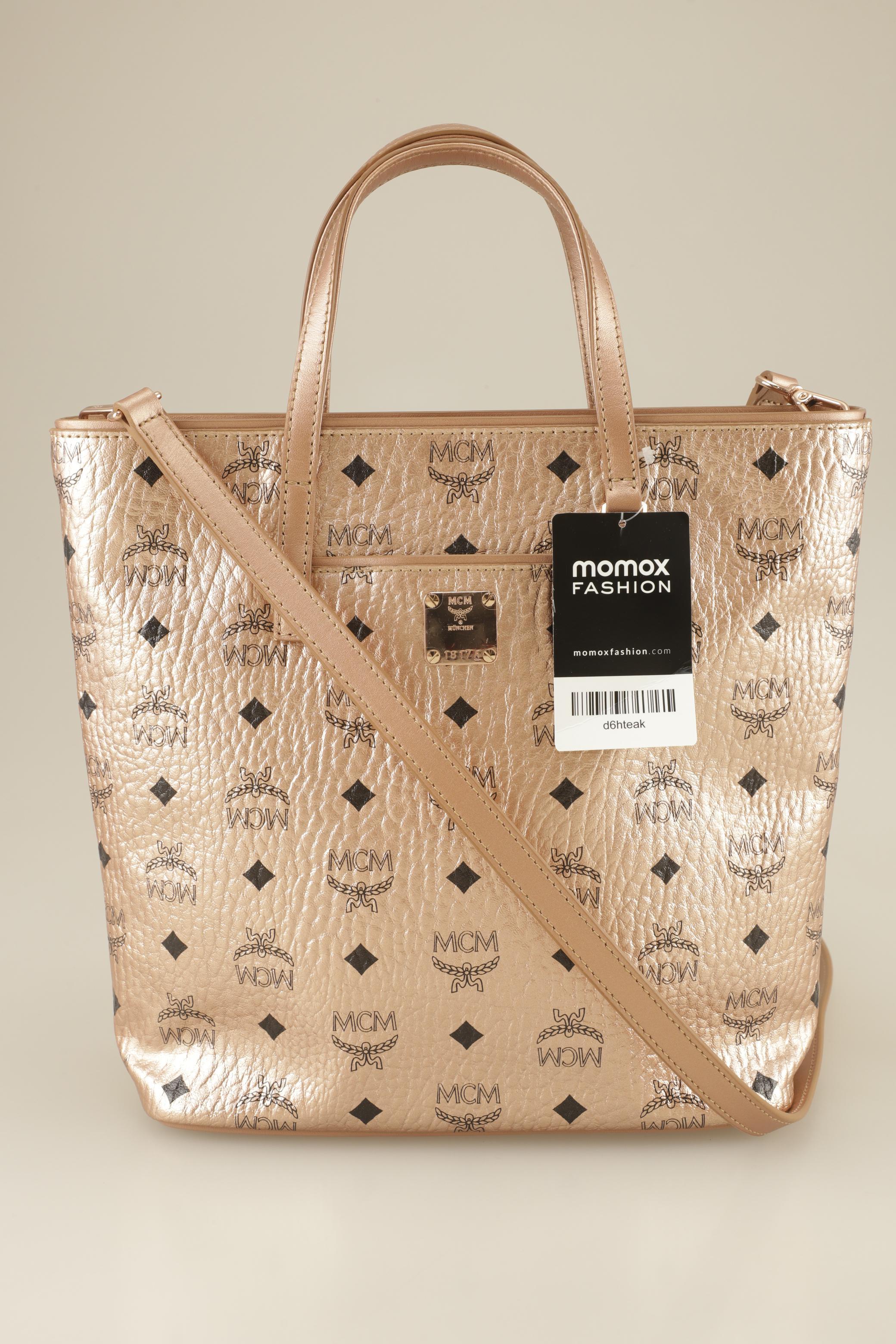 MCM Damen Handtasche, pink, Gr.