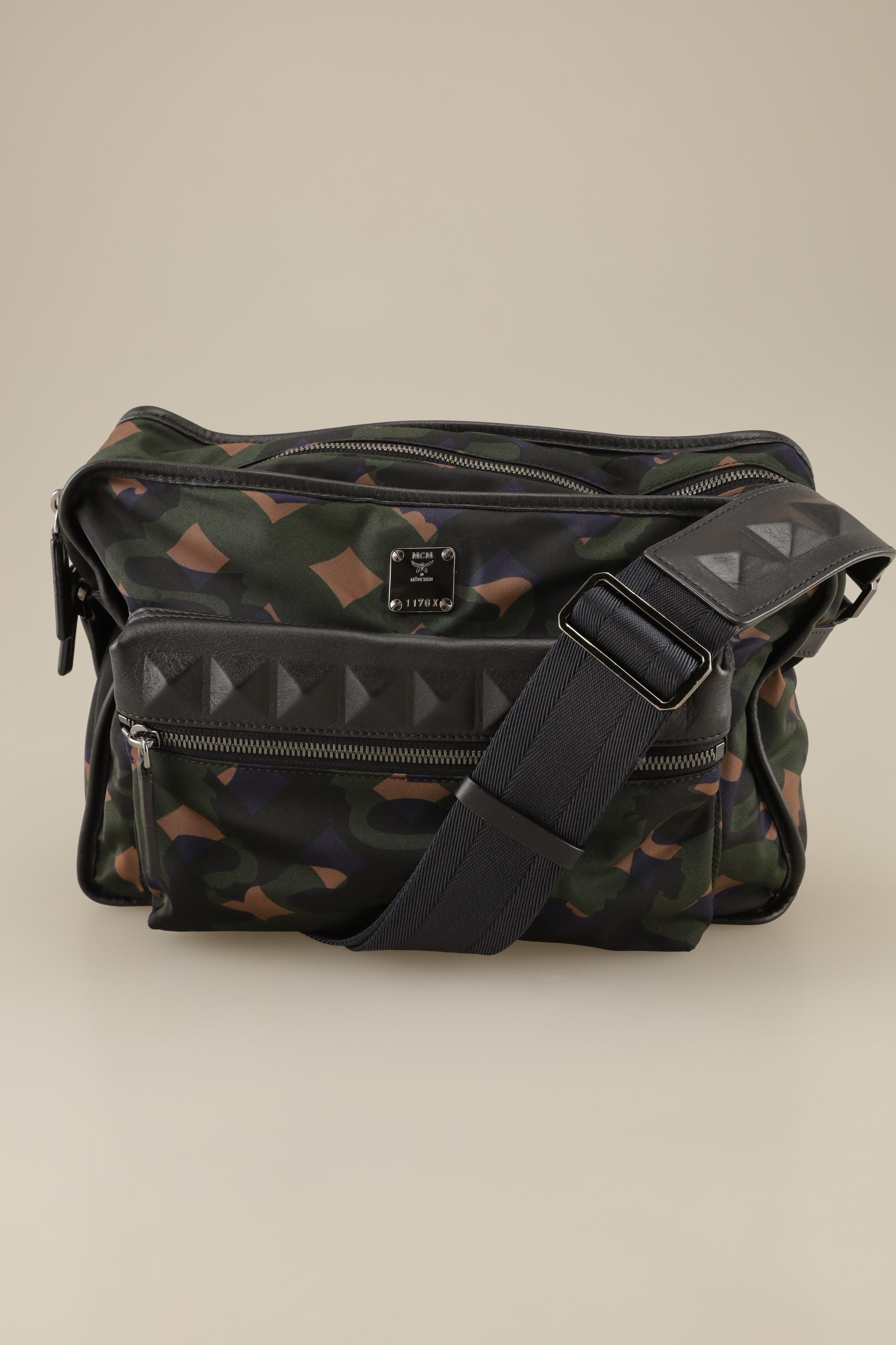 MCM Damen Handtasche, grün, Gr.