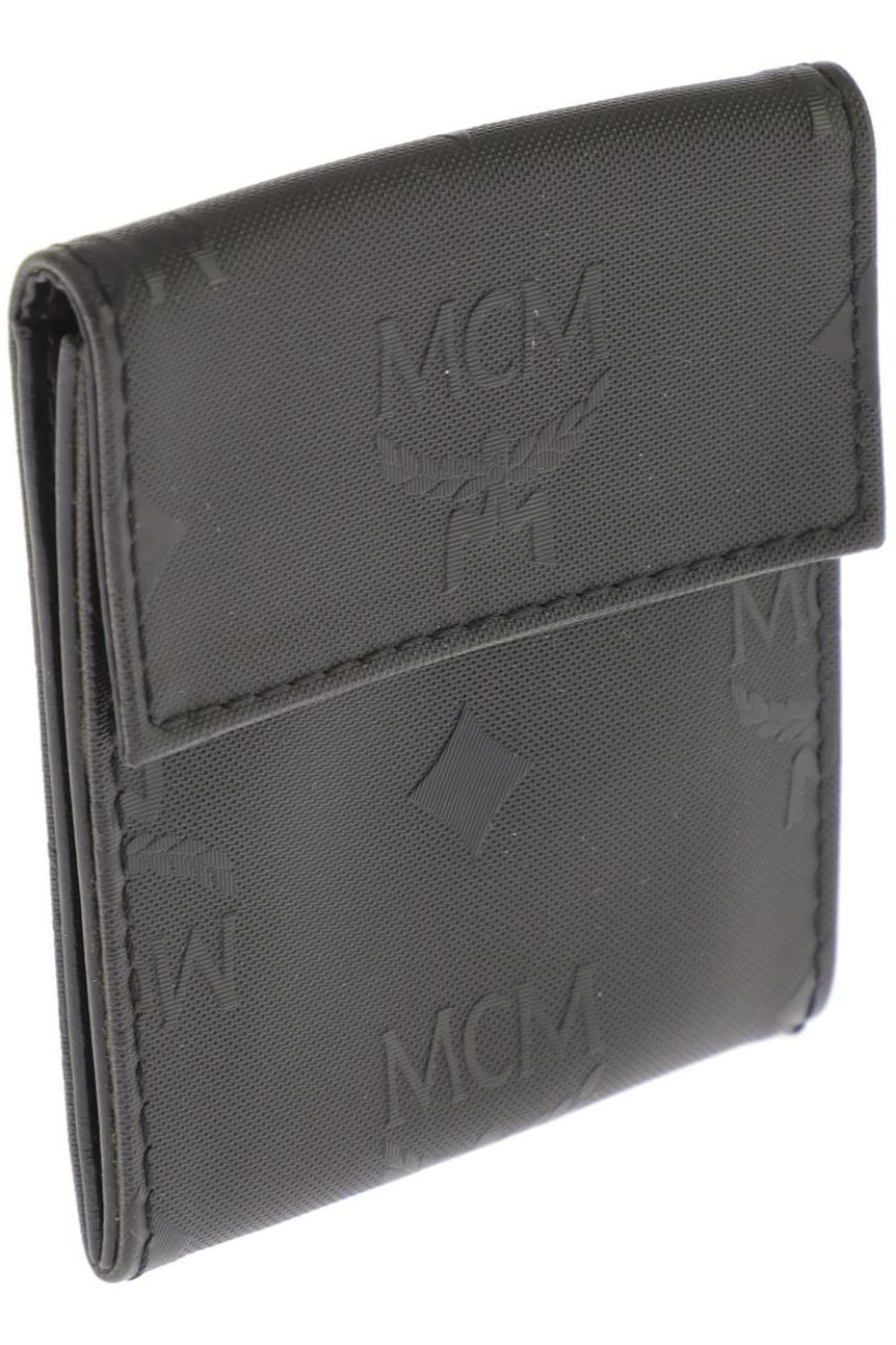 MCM Damen Portemonnaie, schwarz, Gr.