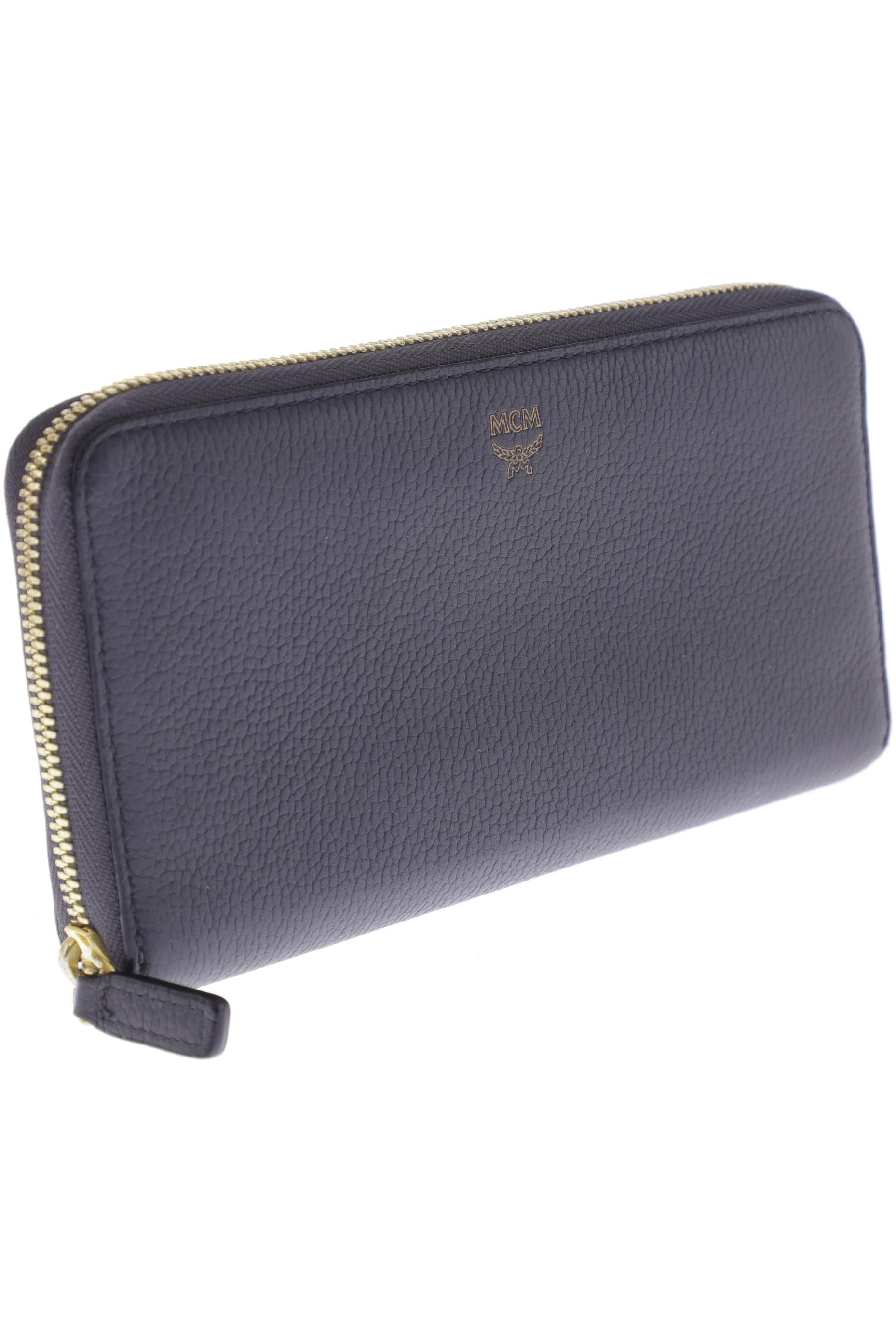 MCM Damen Portemonnaie, grau, Gr.