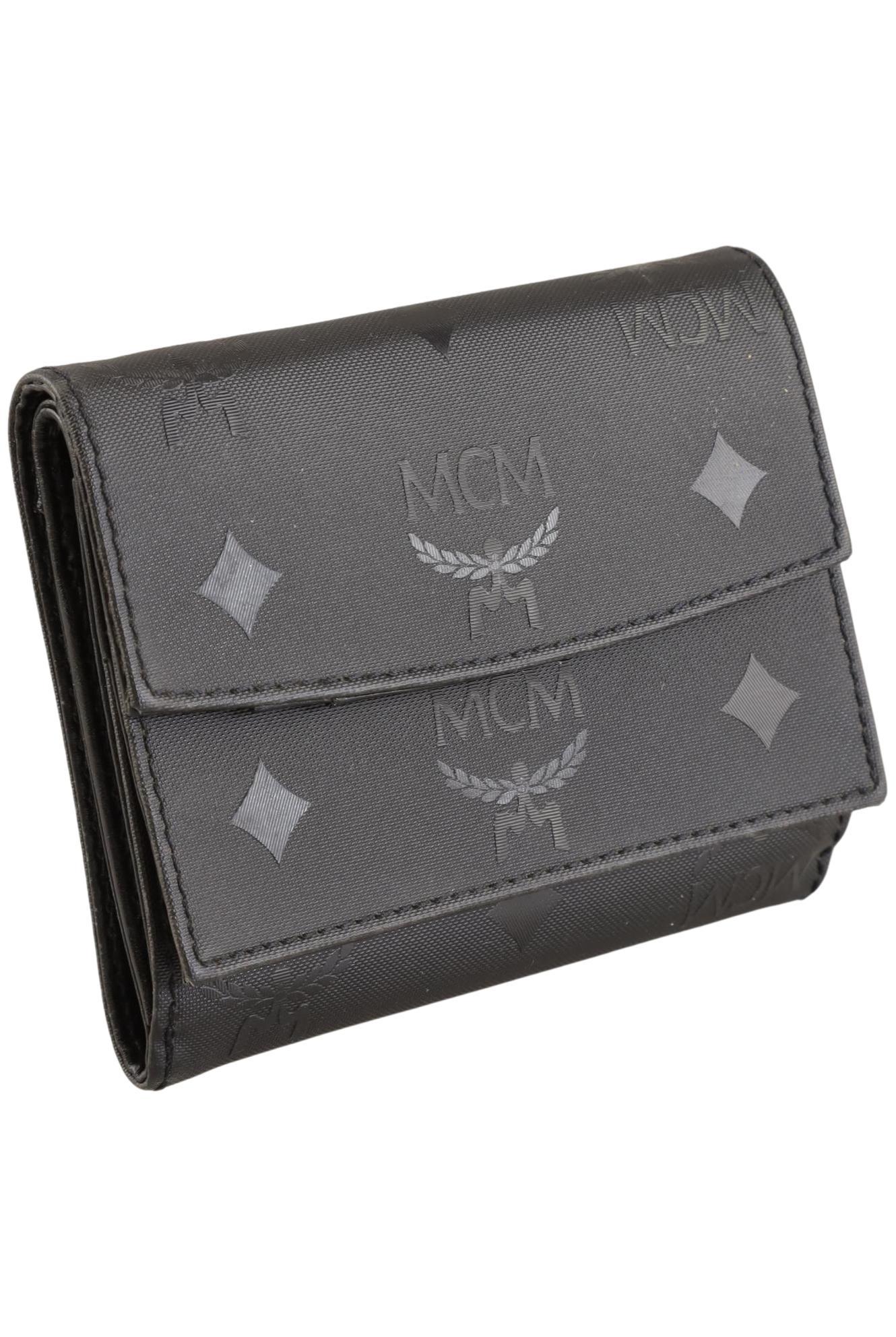 MCM Damen Portemonnaie, grau, Gr.