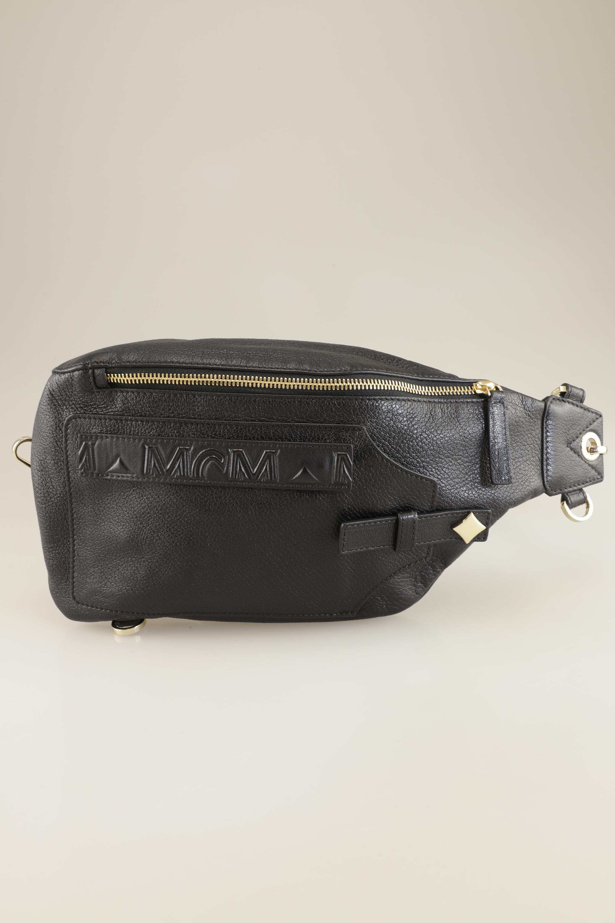 MCM Damen Rucksack, schwarz, Gr.