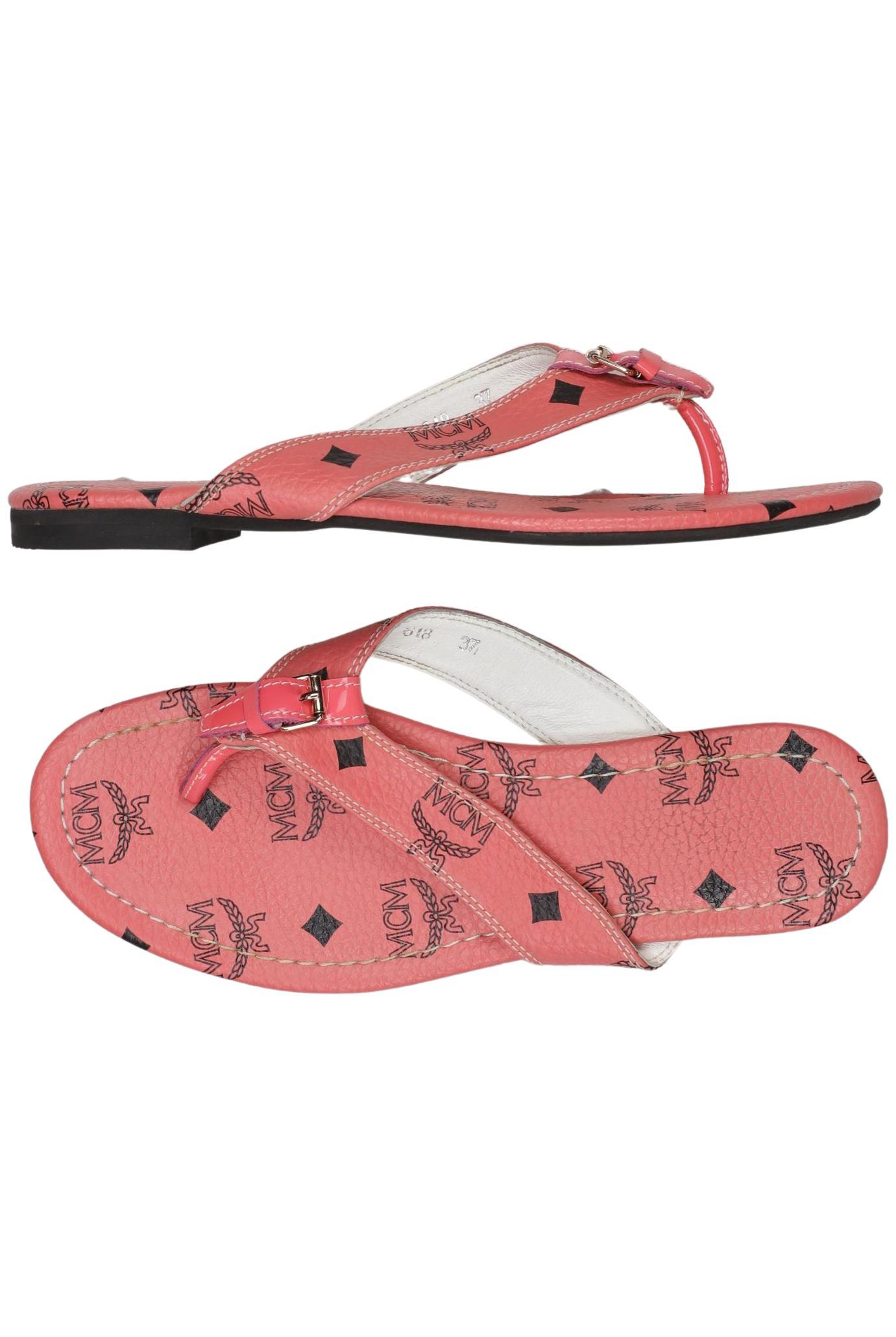 MCM Damen Sandale, pink, Gr. 37