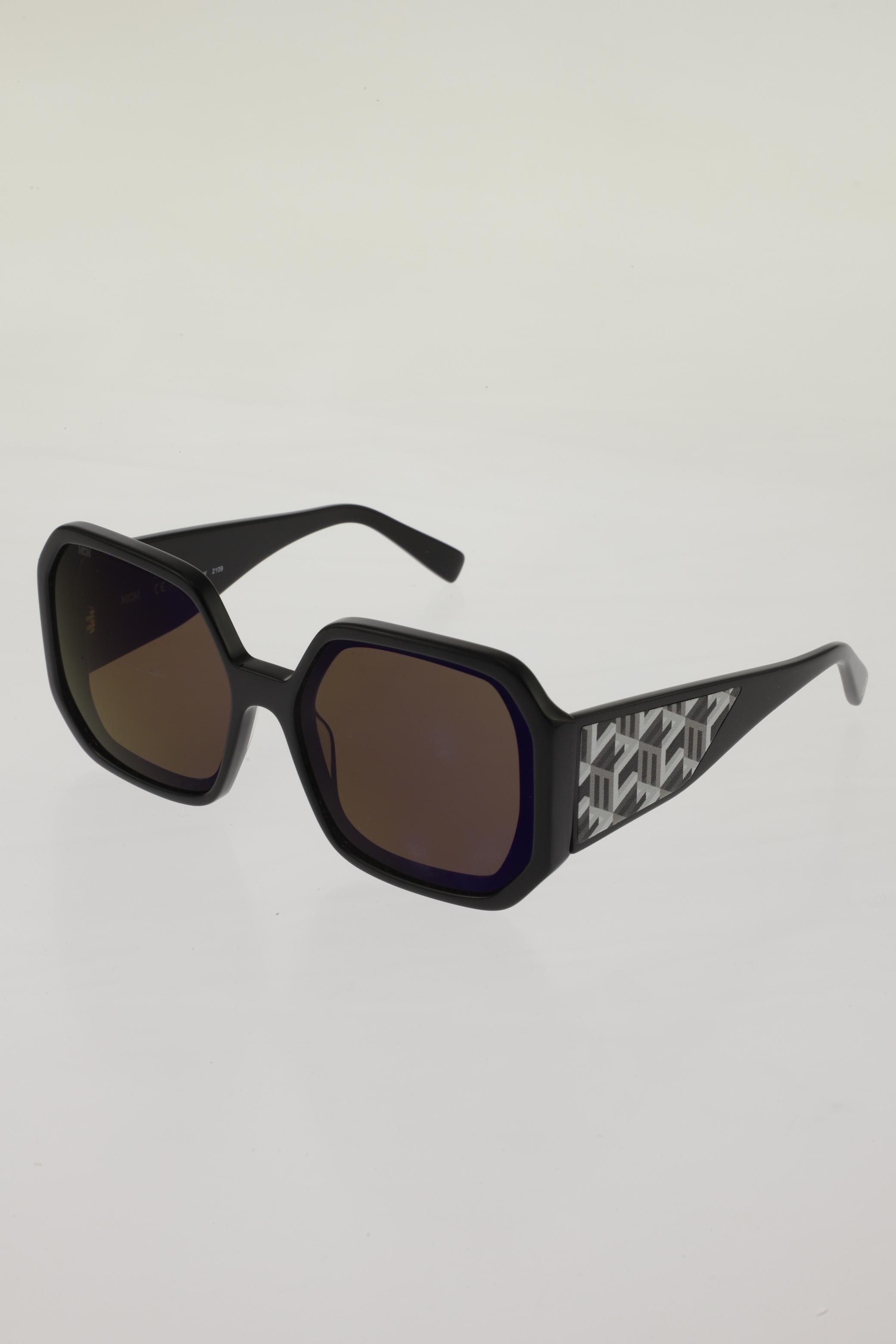 MCM Damen Sonnenbrille, schwarz, Gr.