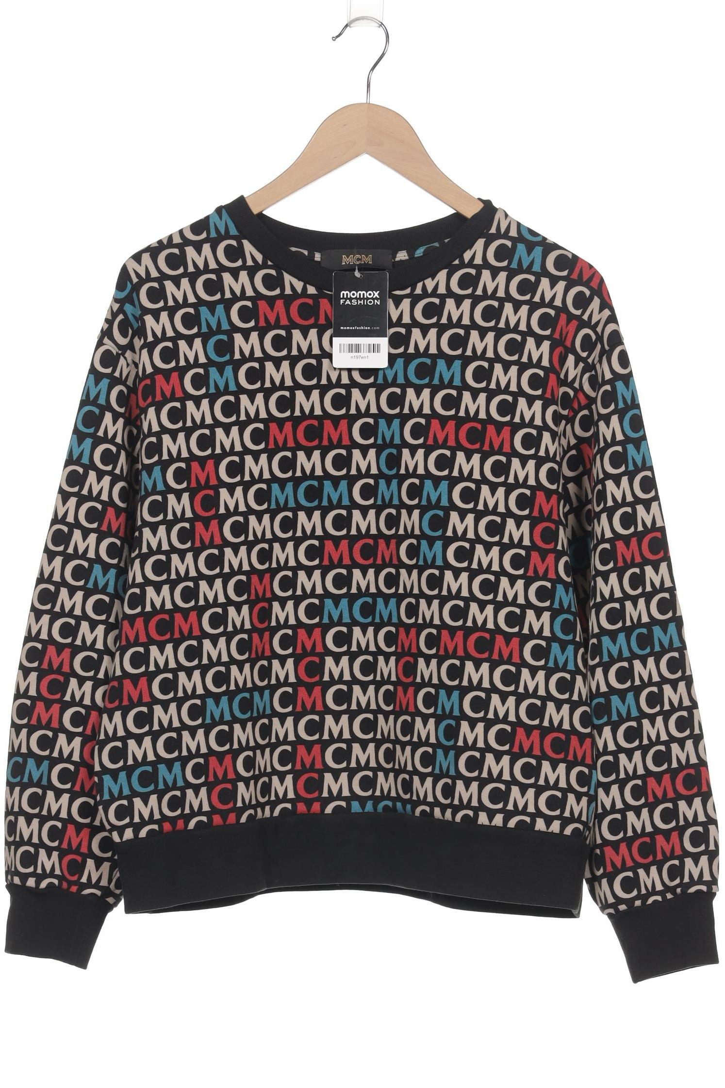 MCM Herren Sweatshirt, schwarz, Gr. 48