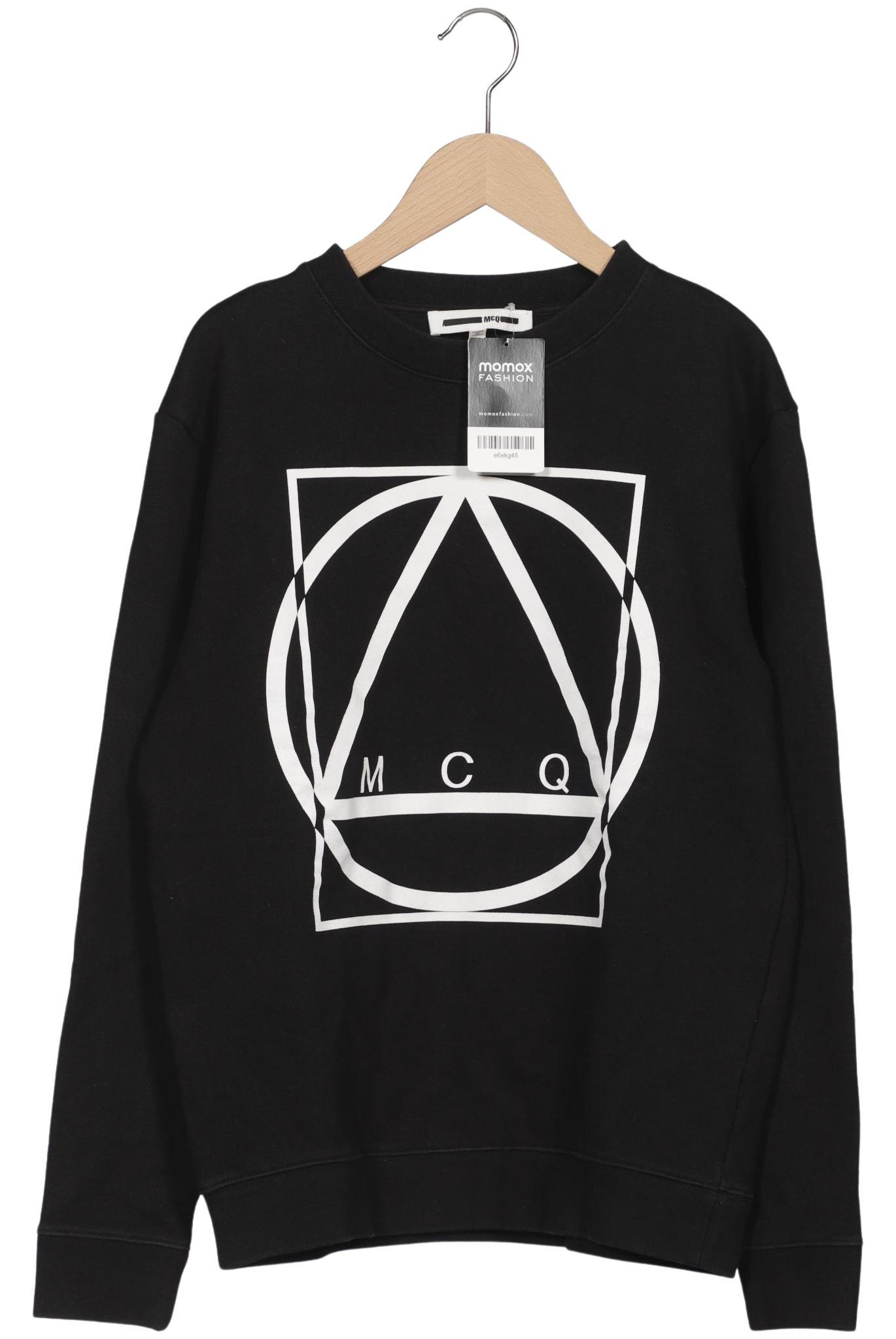 McQ Alexander Mcqueen Herren Sweatshirt, schwarz, Gr. 46